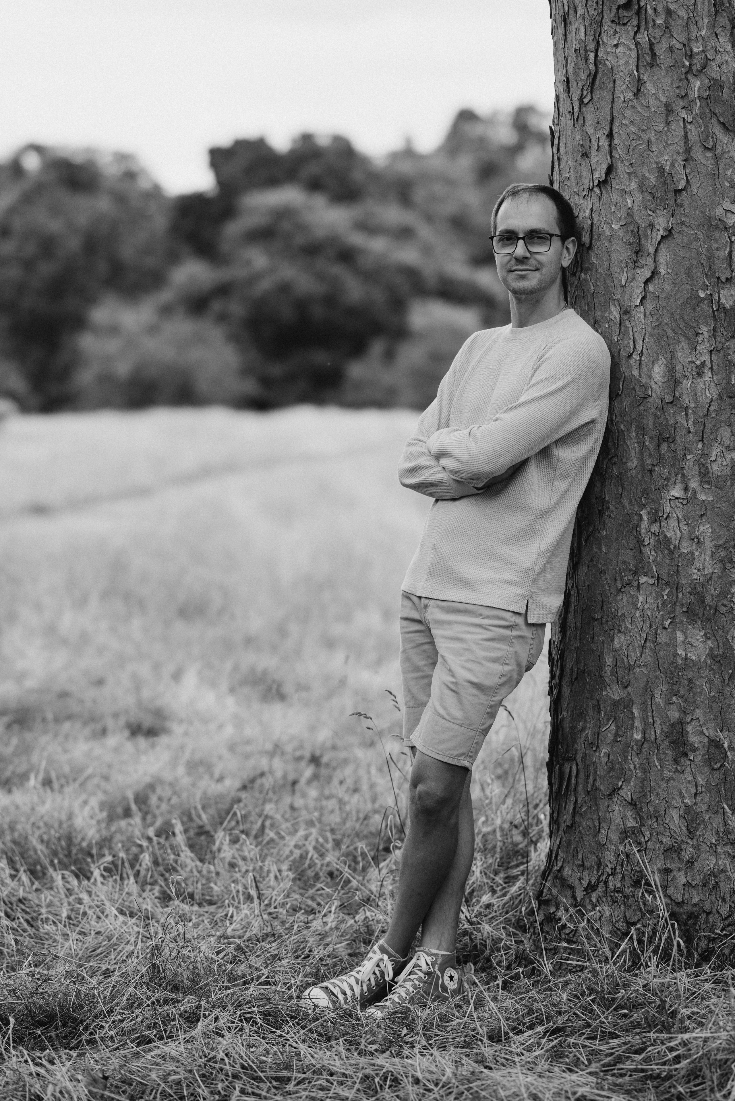 Milena with parents (Greenwich Park). Anastasia Klink, Photographer in London
