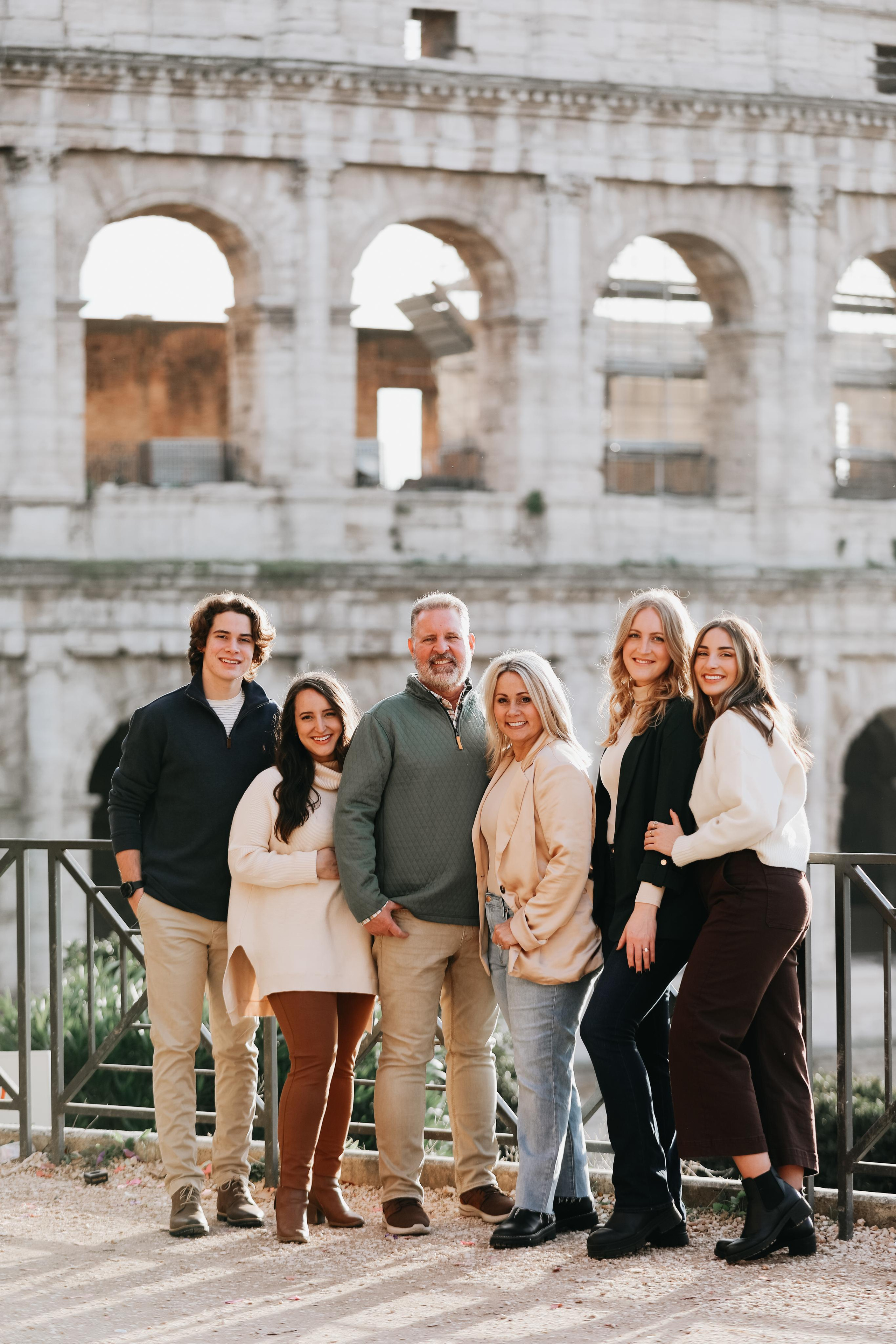 Family. Photographer in Rome