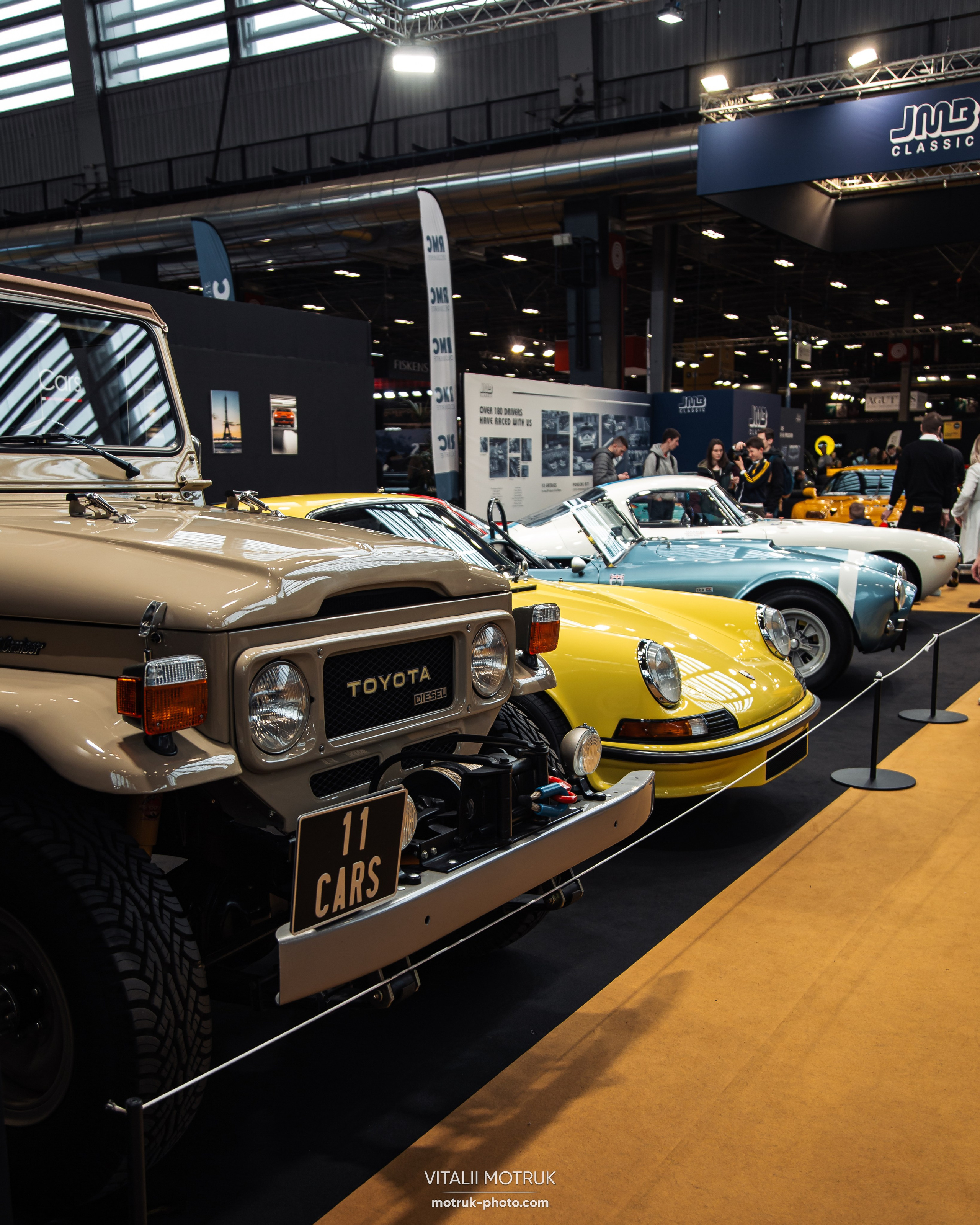 Retromobile 2023. Photographer in Paris — Vitalii Motruk