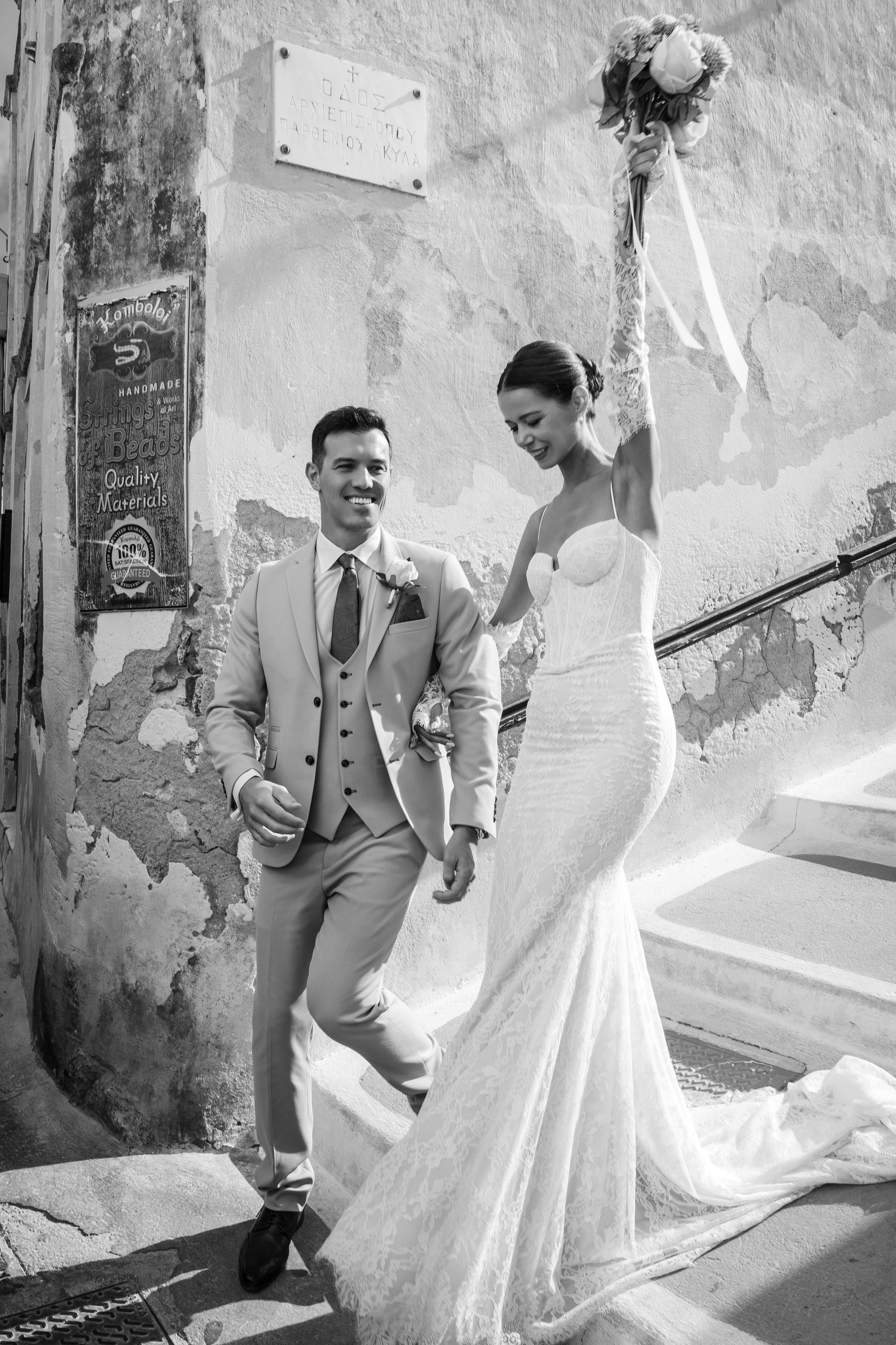 A&N: Santorini. SL Wedding Photo: ponadczasowa 💍 fotografia ślubna | Wrocław & Europa