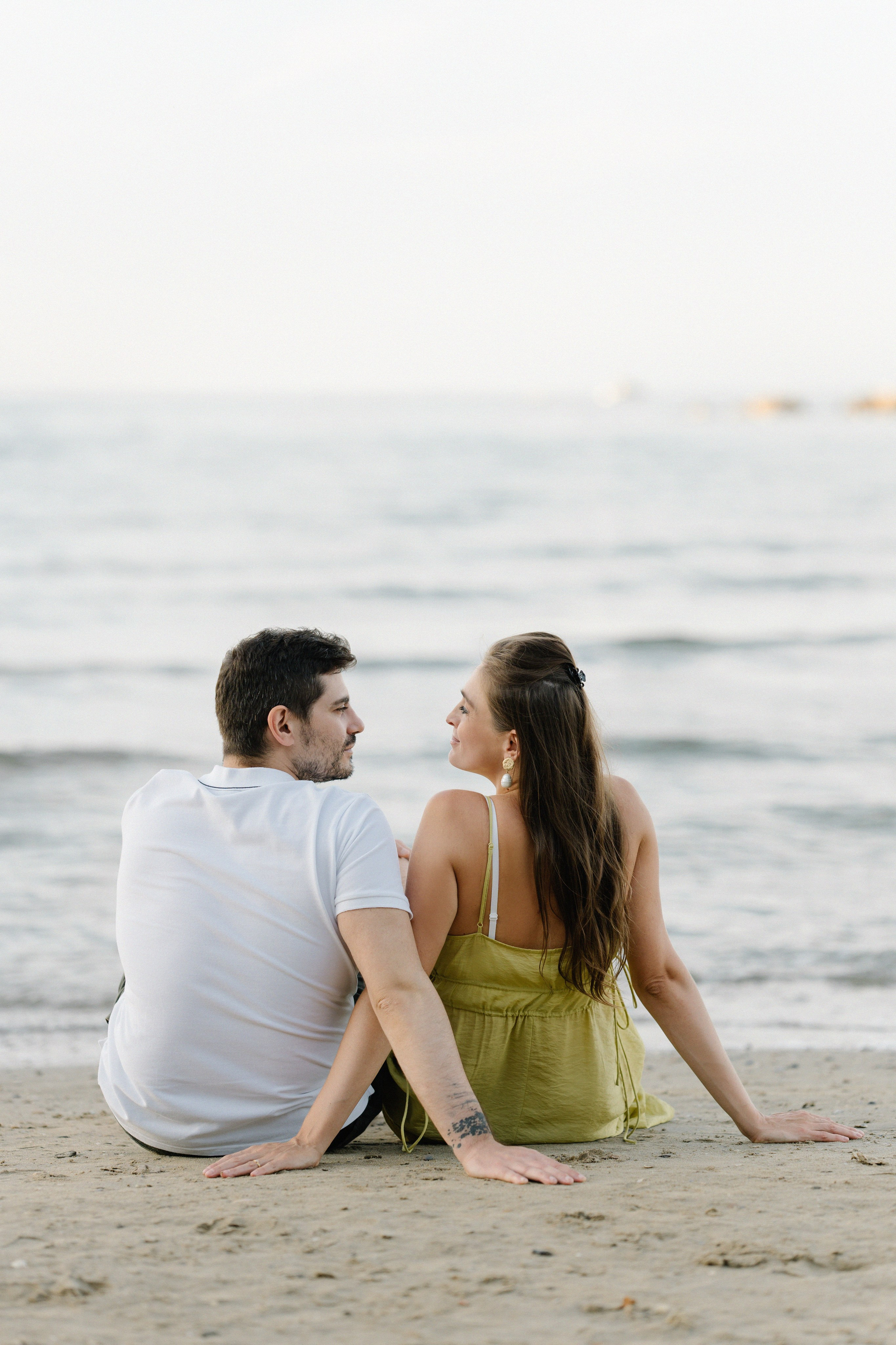 In dolce attesa. Fotografa Rimini