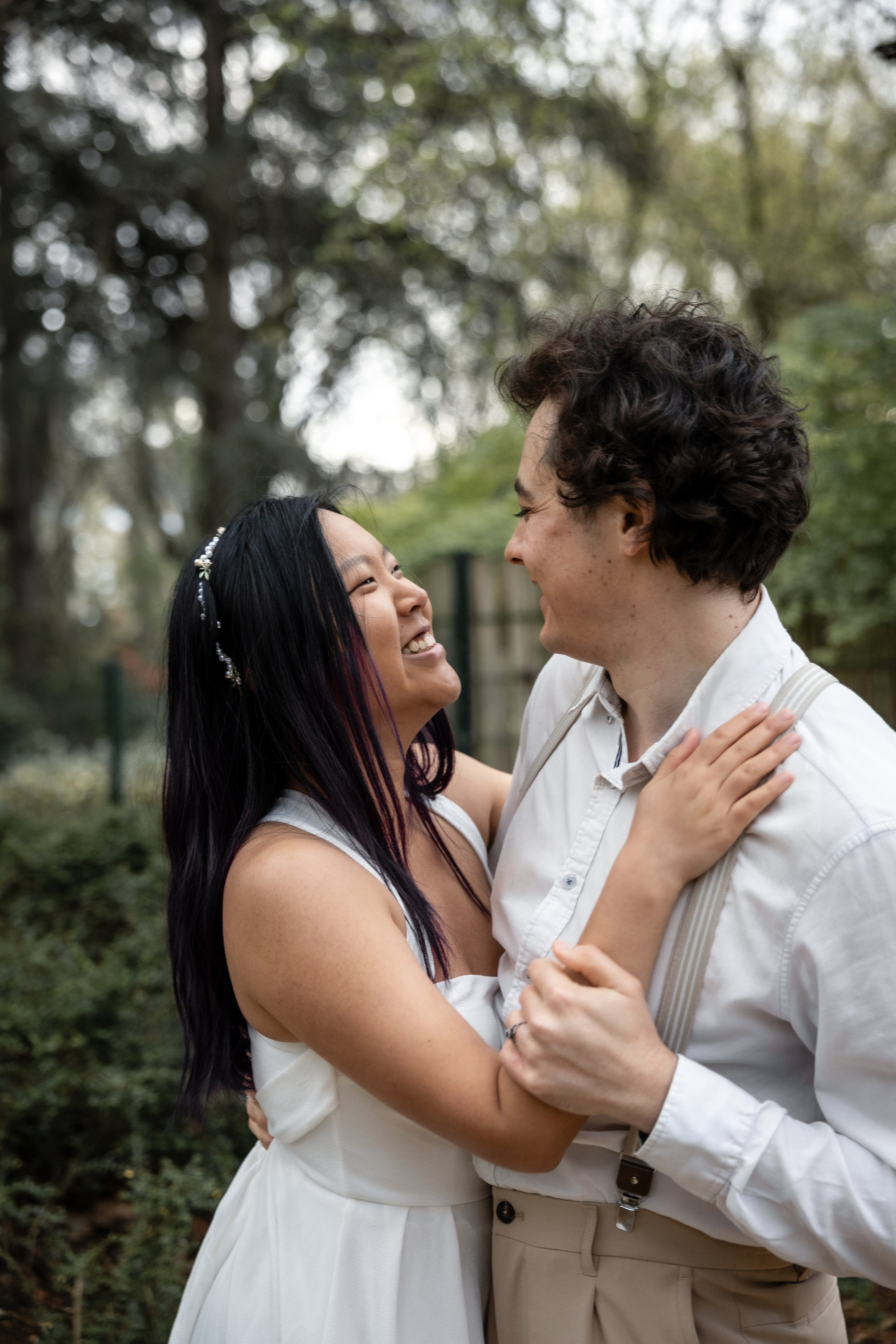Photoshoot in the blooming Japanese Garden of Toulouse. Eugénie Smirnova — Photographe à Toulouse et dans le Sud-Ouest