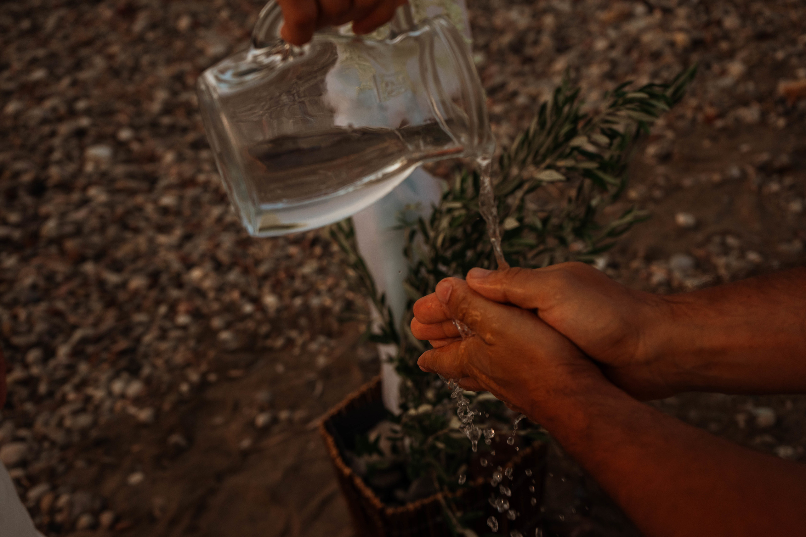 Nataly & Igor. Photographer at Santorini