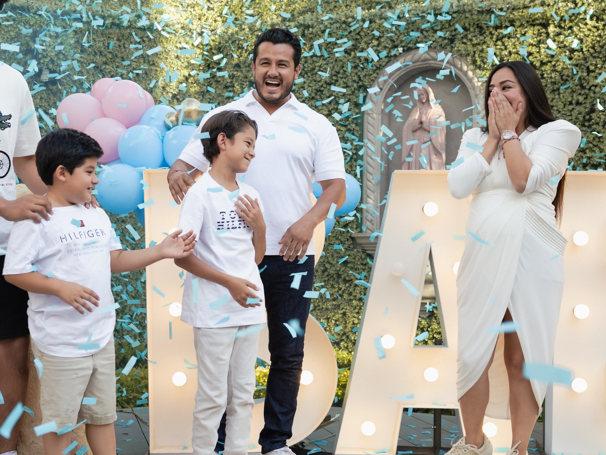 Gender Reveal party. Lifestyle a rodinná fotografka v Pisku Oxana Telupilova