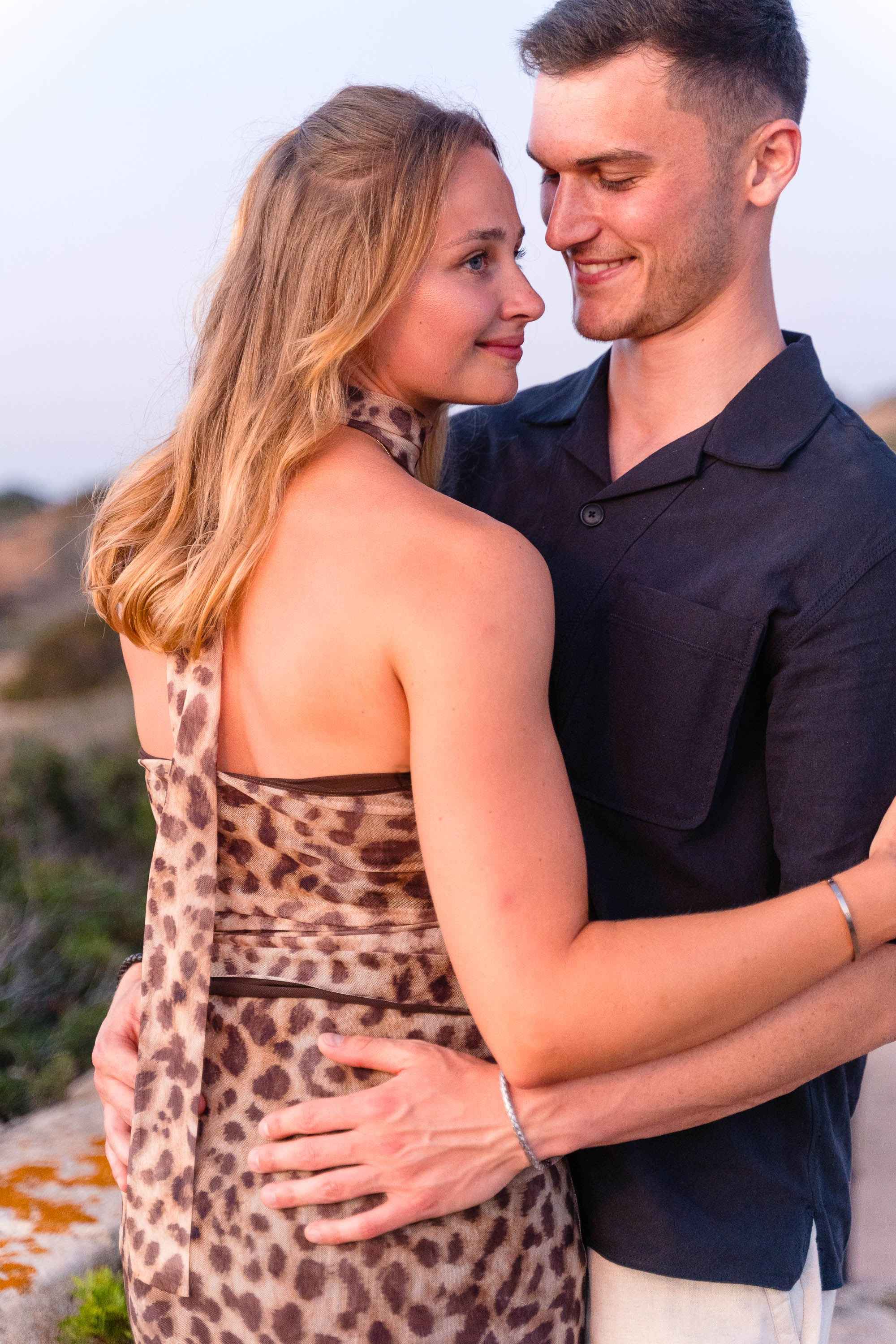 Dusk Wedding Proposal Cap Rocat. Mallorca Wedding, Corporate & Social Photographer