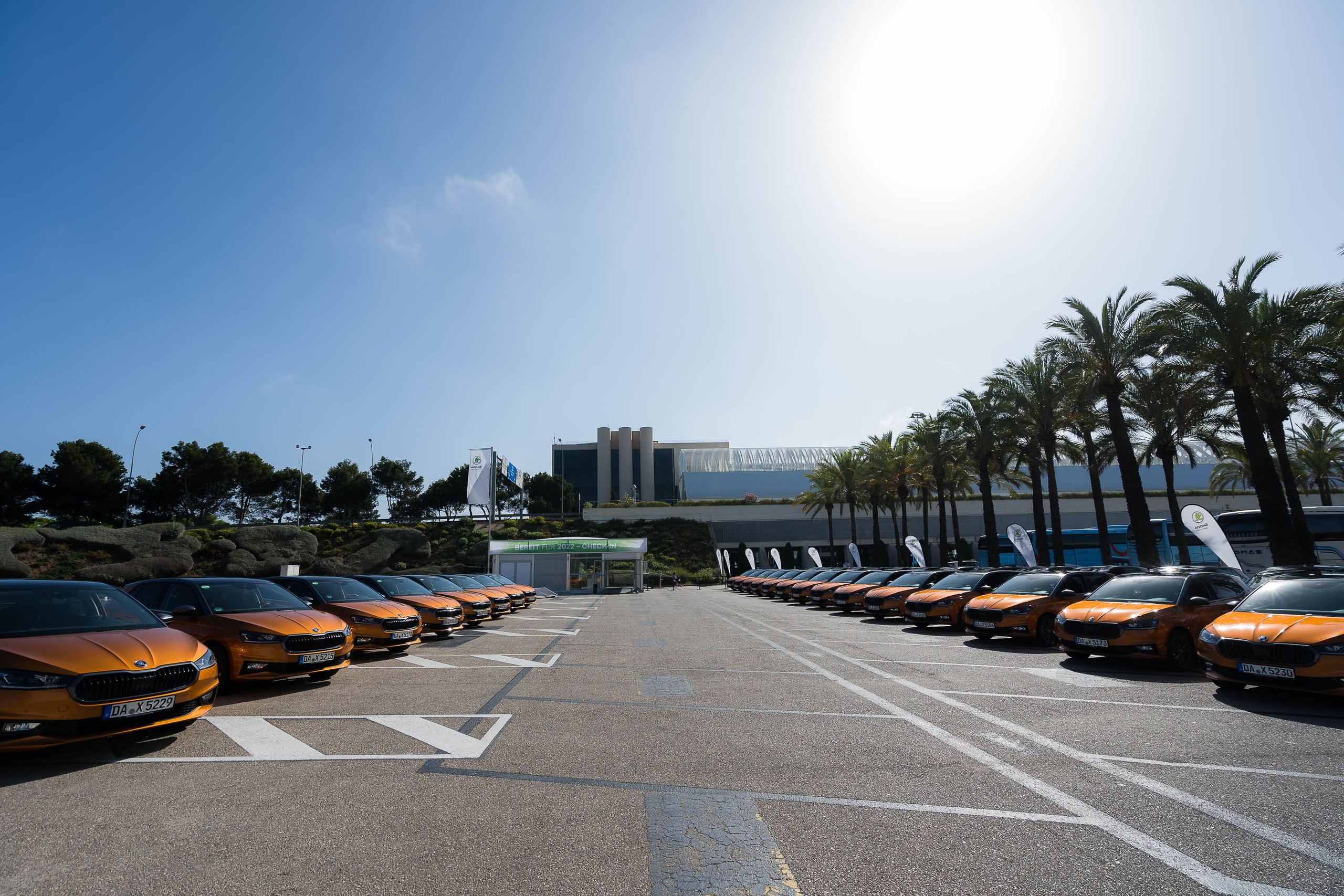 Skoda car presentation manufacturer in Mallorca. Mallorca Wedding, Corporate & Social Photographer