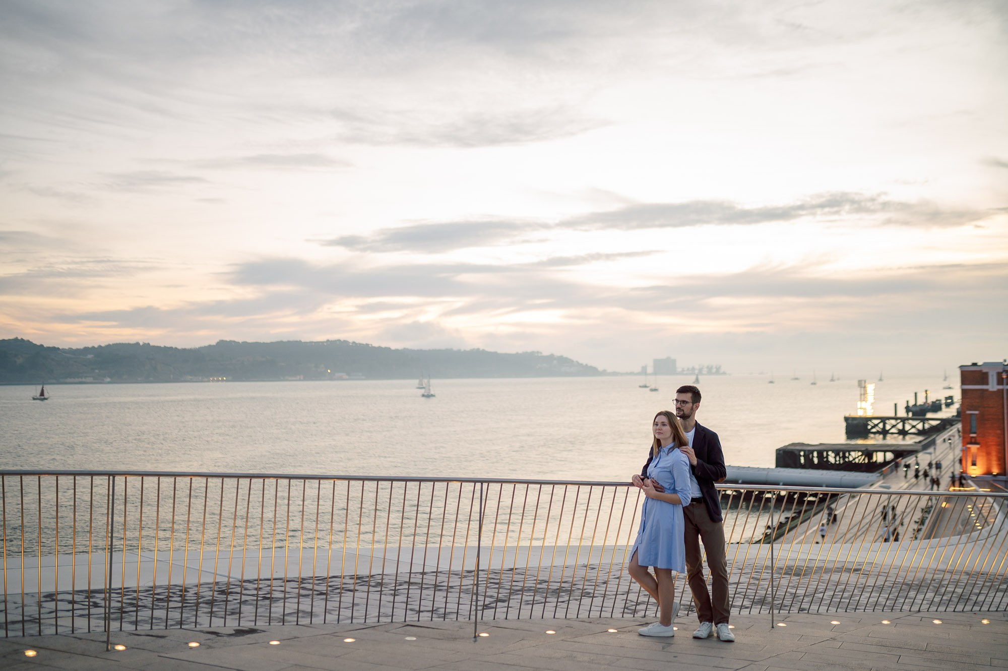 Belém Tower and the MAAT Museum are two contrasting yet impressive locations for a photo shoot in Lisbon