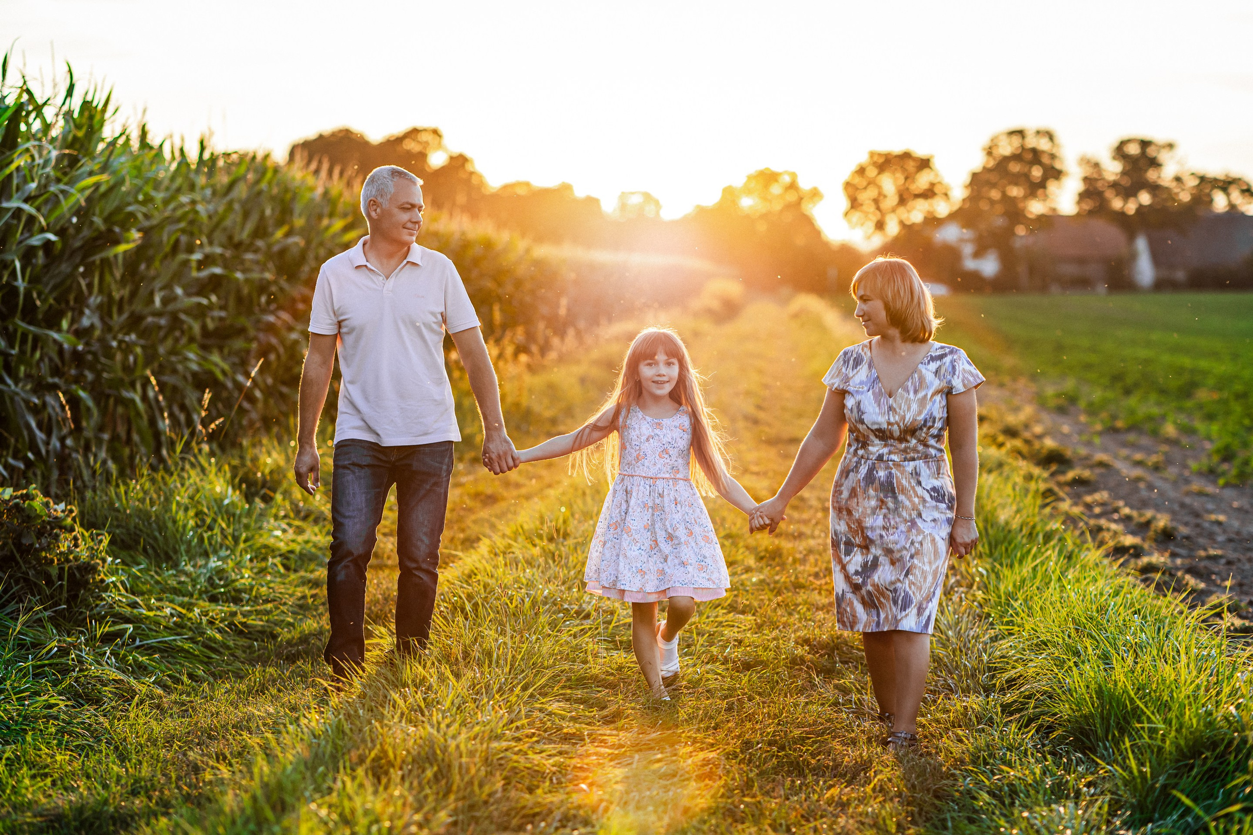 Sonnenuntergang in Bielefeld. Hochzeitfotograf in Bielefeld
