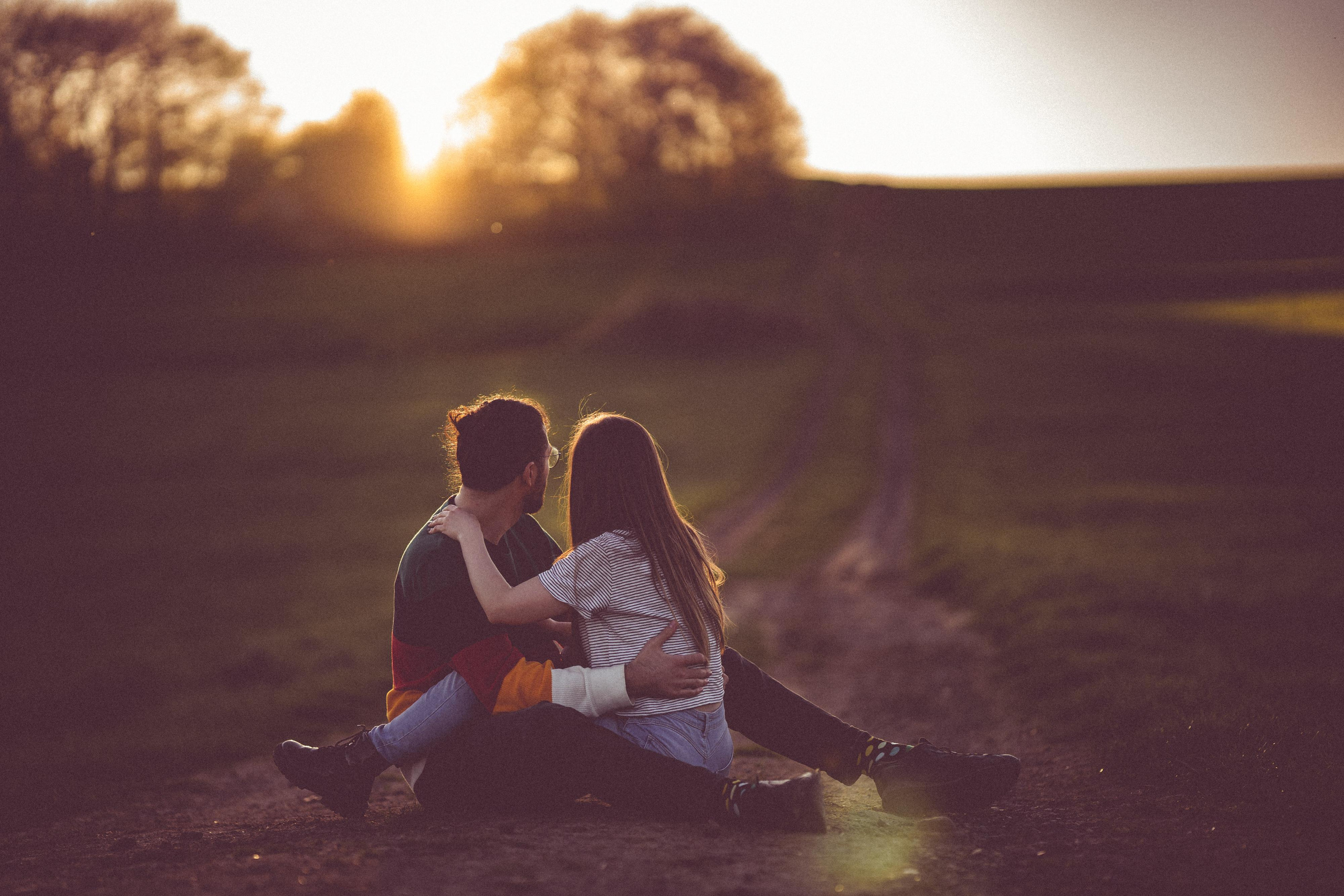Sunset lovers. Portraitfotografie in Gründau Elena Ohnstedt