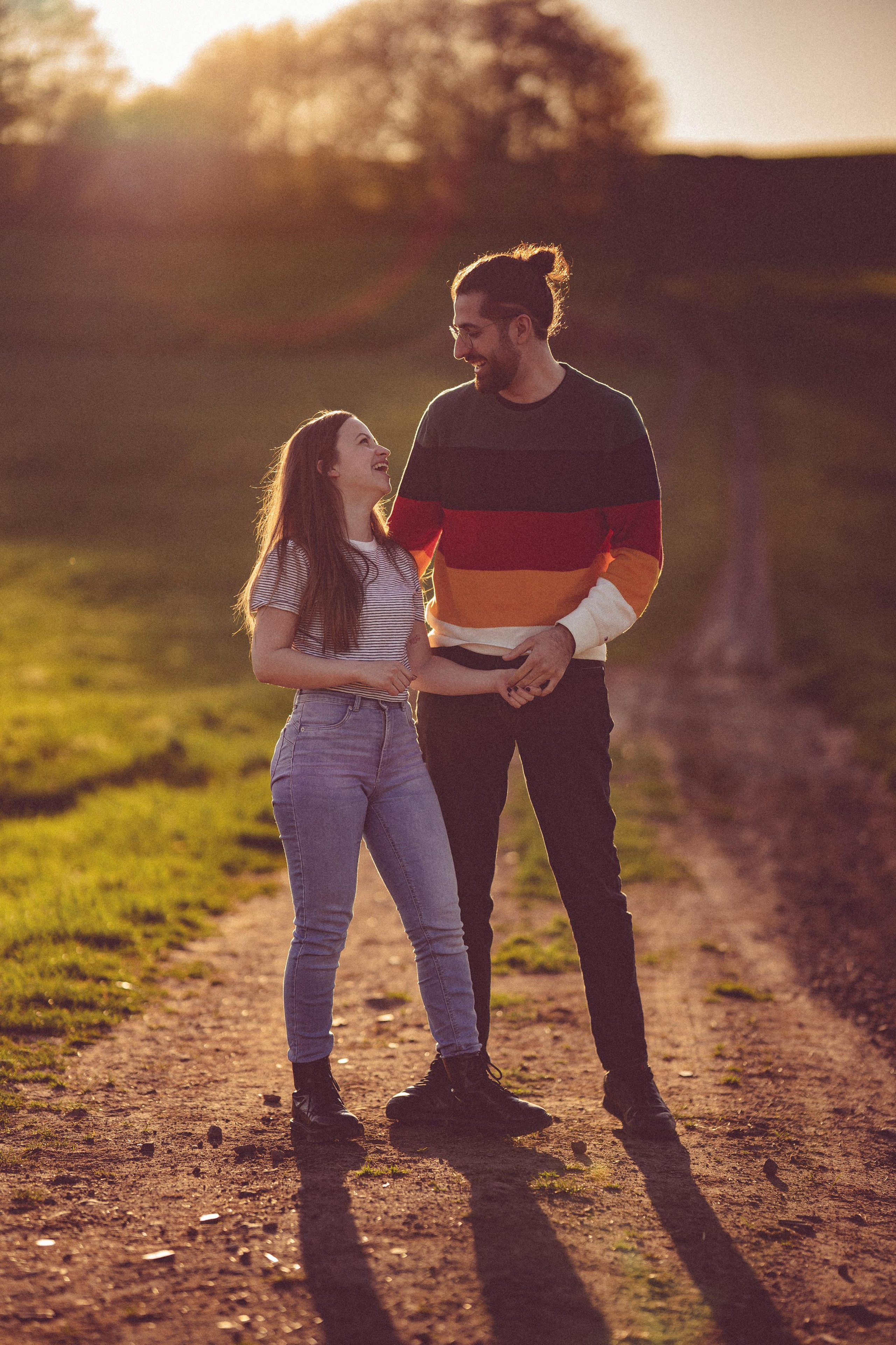 Sunset lovers. Portraitfotografie in Gründau Elena Ohnstedt