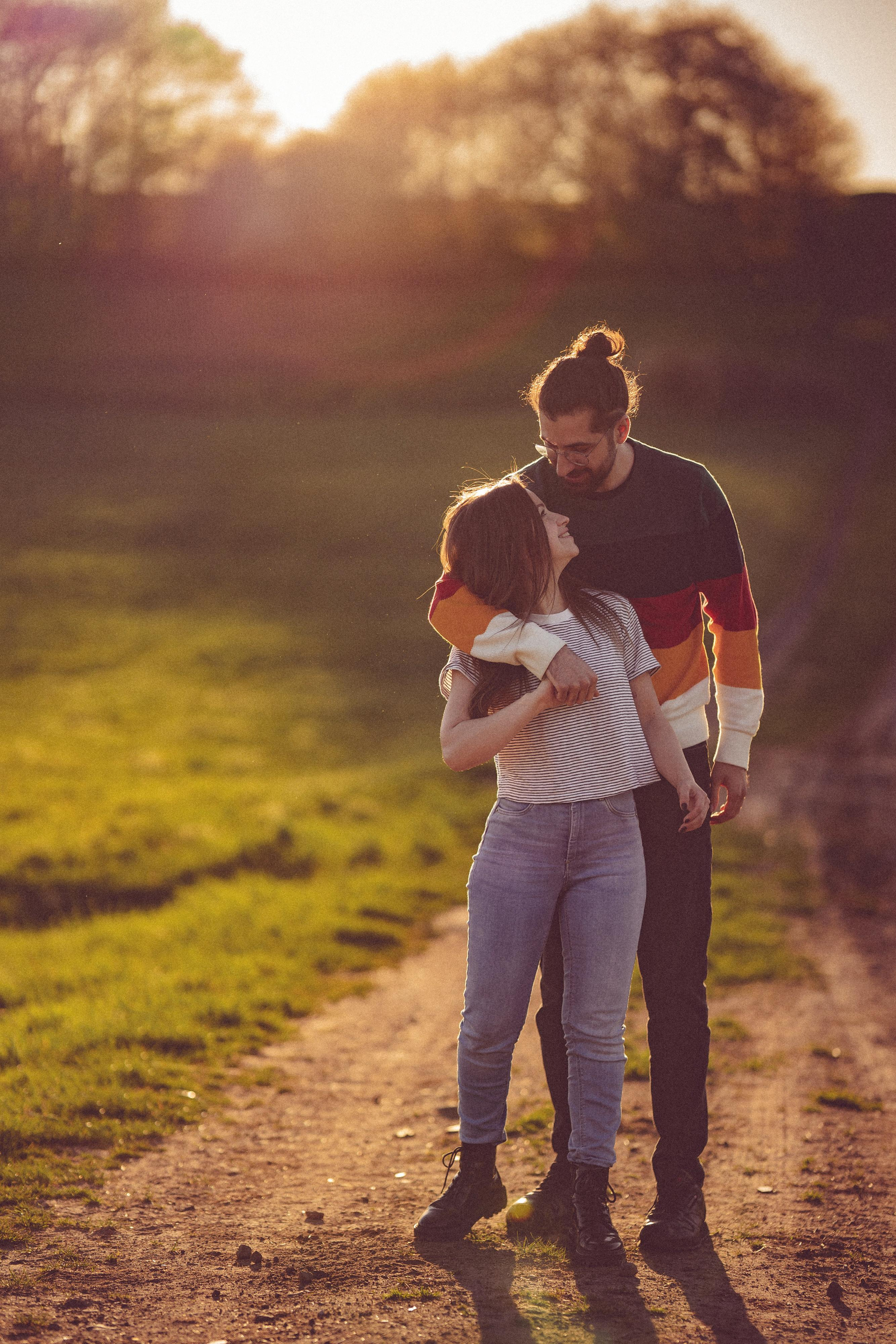 Sunset lovers. Portraitfotografie in Gründau Elena Ohnstedt