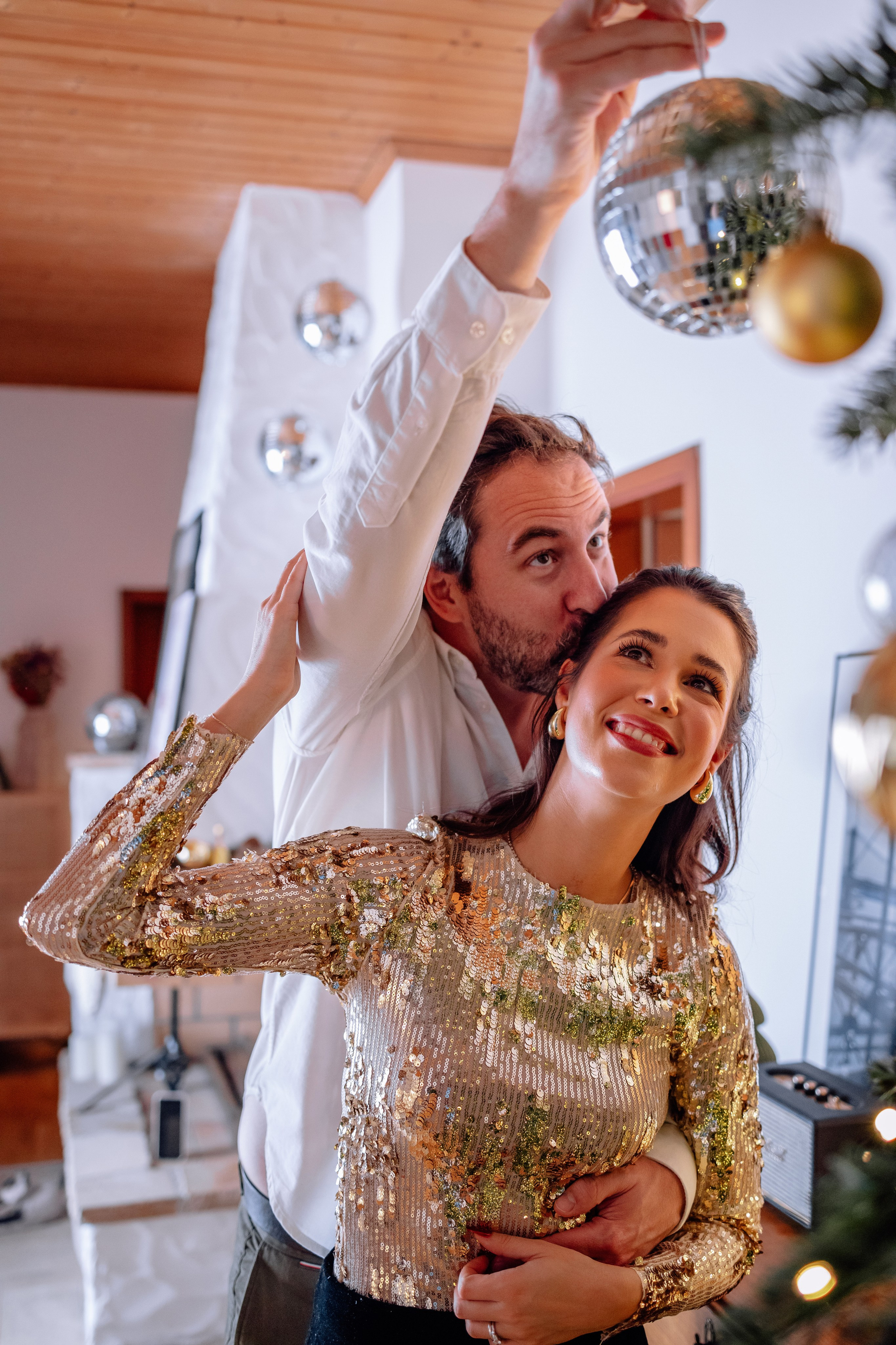 Weihnachten Zuhause. Hochzeitsfotograf München Taufe Familienfotograf Tanja Mauke