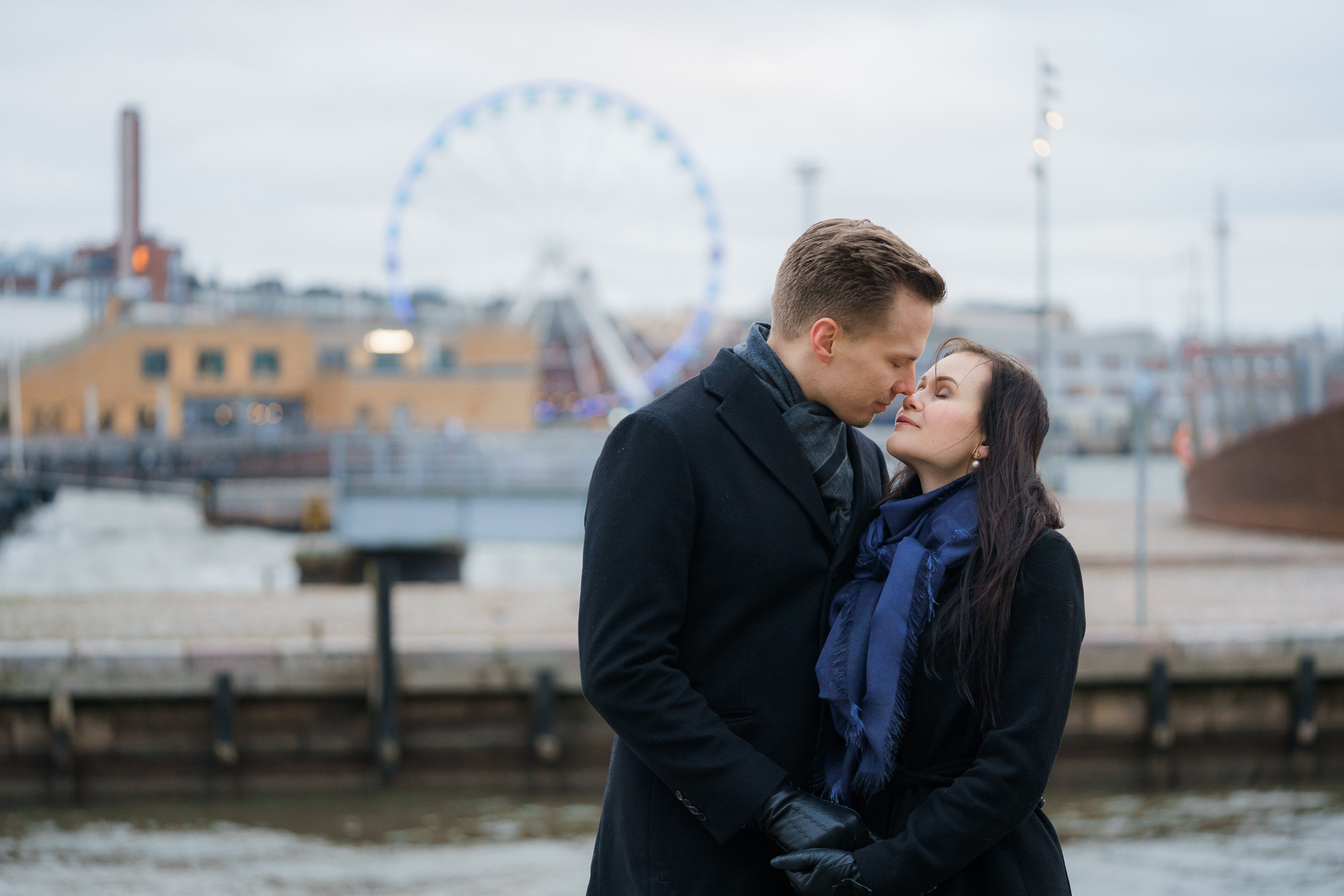 J&S, kihlakuvaus Helsingin keskustassa