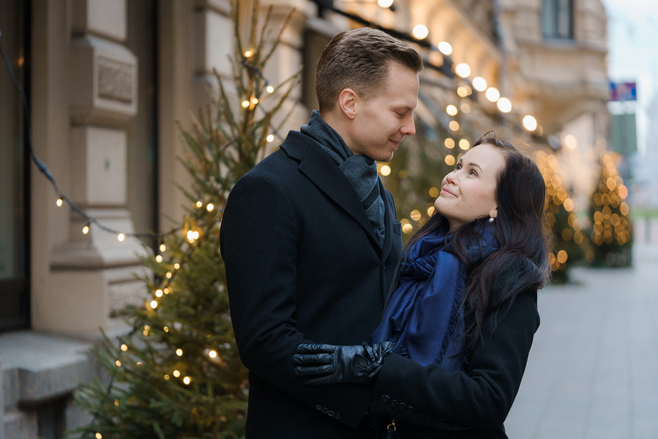 J&S, kihlakuvaus Helsingin keskustassa