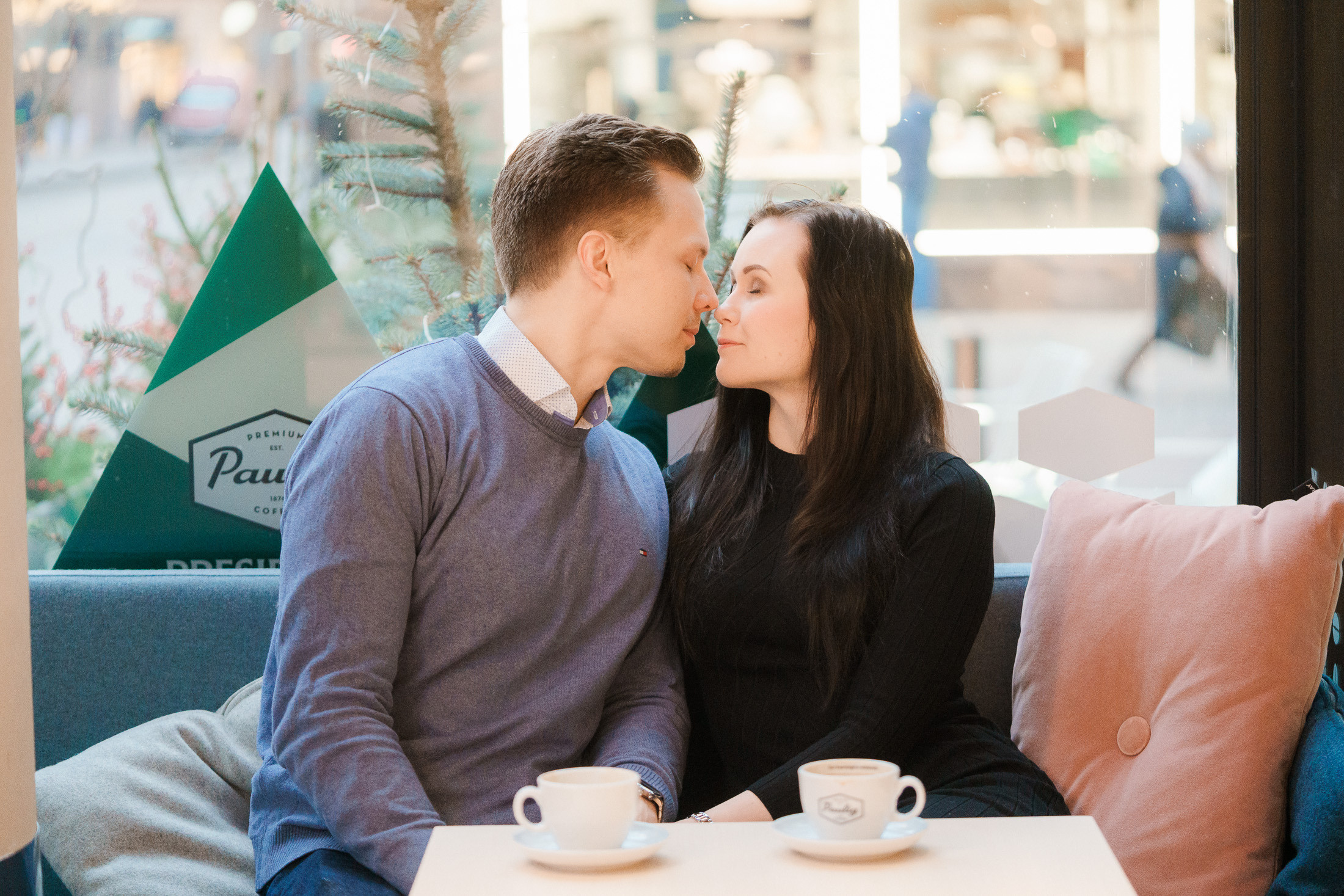 J&S, kihlakuvaus Helsingin keskustassa