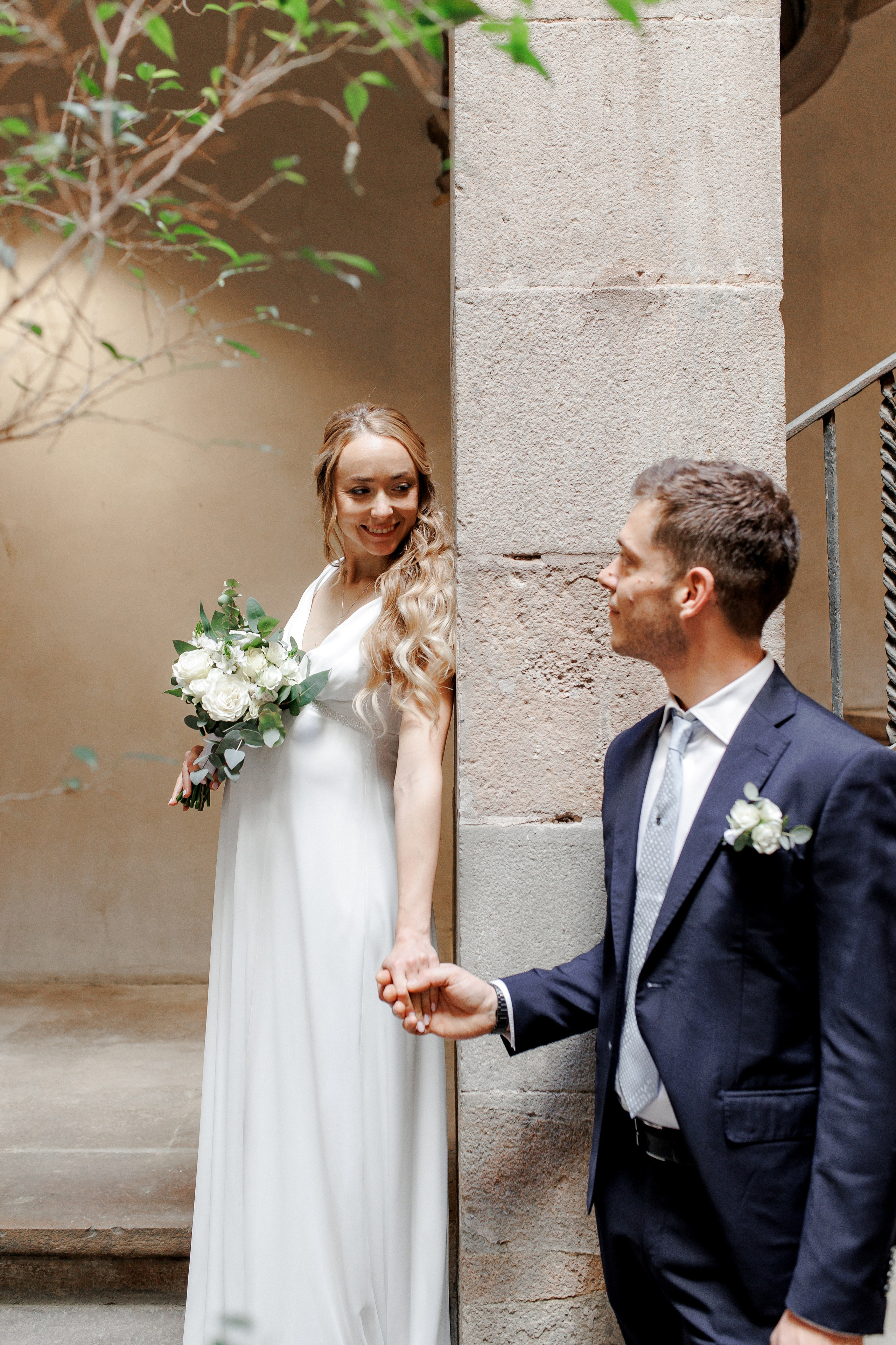 Katy & Tomm, City Wedding. Wedding Photographer in Barcelona Lana Alekhina