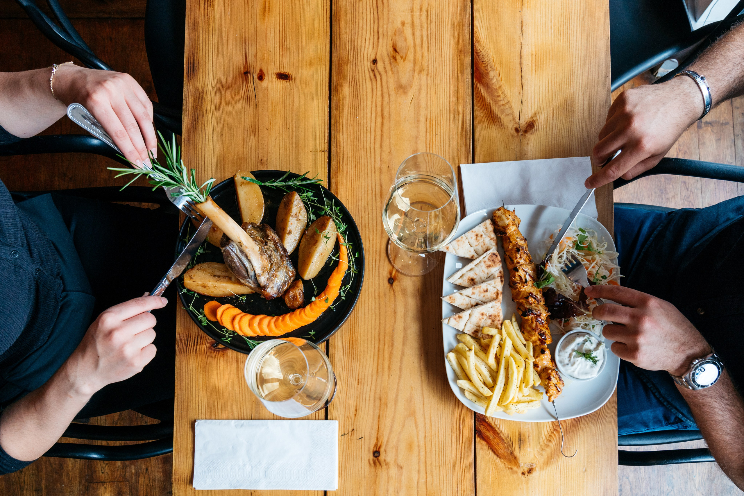 Food photography for Paros Restaurant in Heaton. Newcastle Upon Tyne Photographer Yana Balatskaya