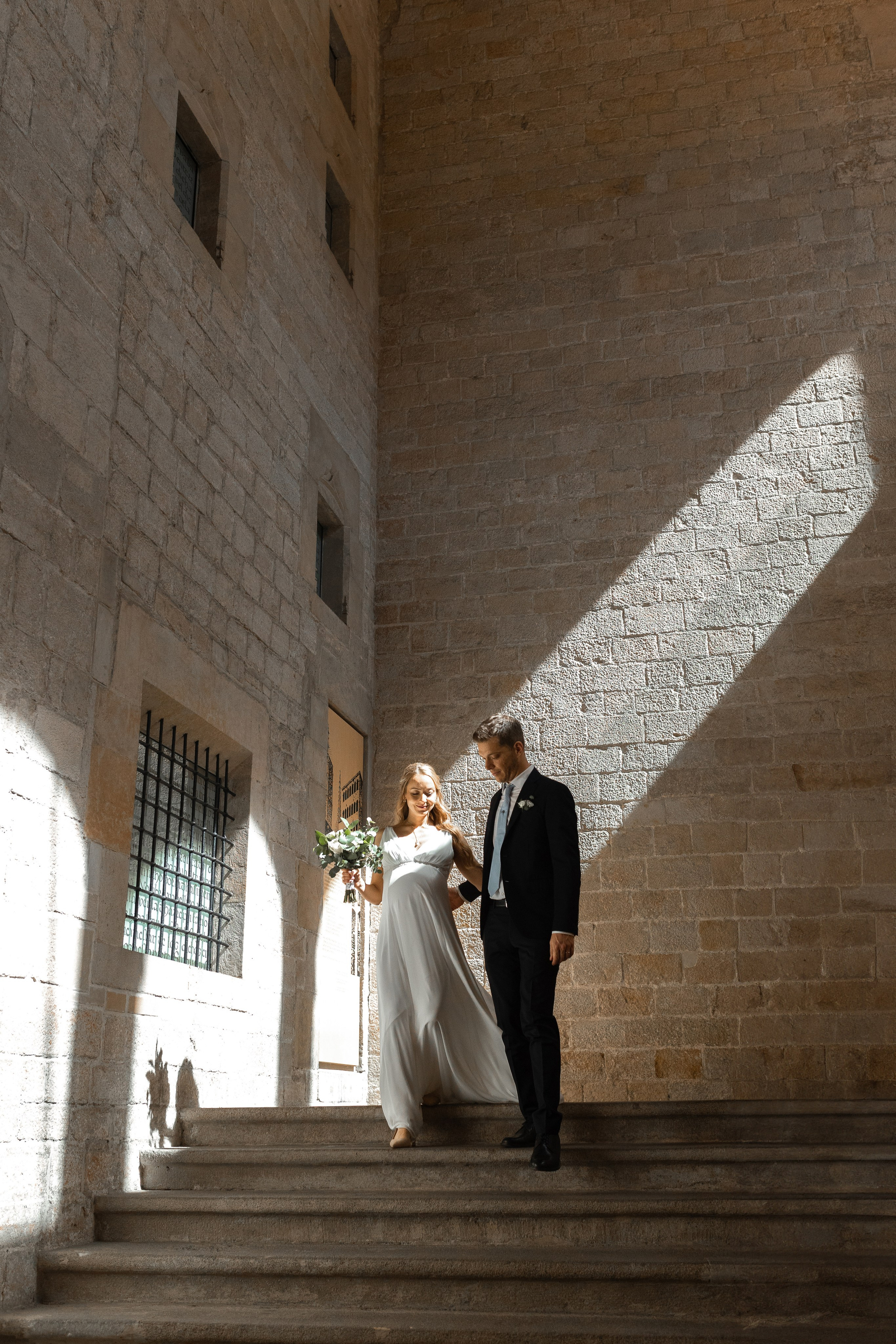 Katy & Tomm, City Wedding. Wedding Photographer in Barcelona Lana Alekhina