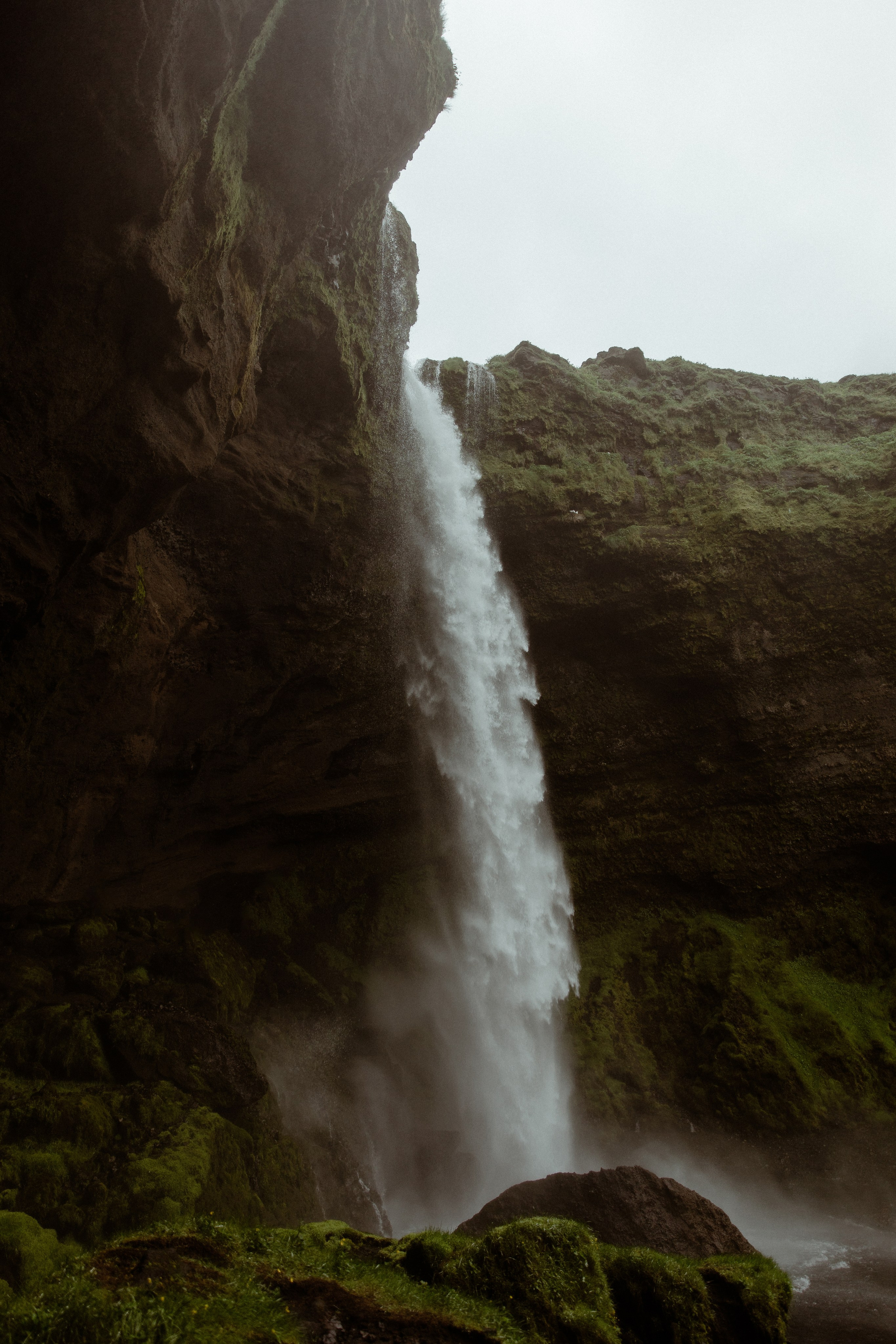 Elopement at Kvernufoss Waterfall. Iceland elopement photo and video | Nikolaichik Photo