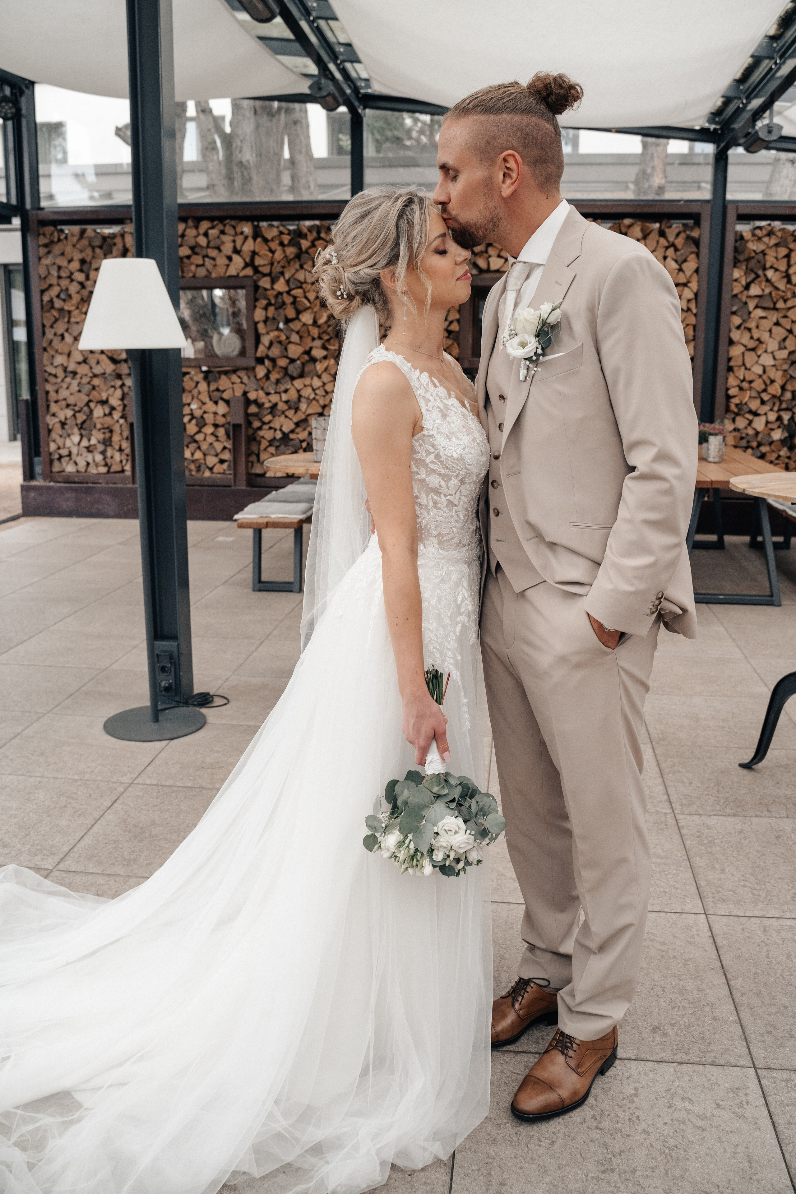 N & S  im Wellings Parkhotel & Lufre. Wedding Photographer Germany