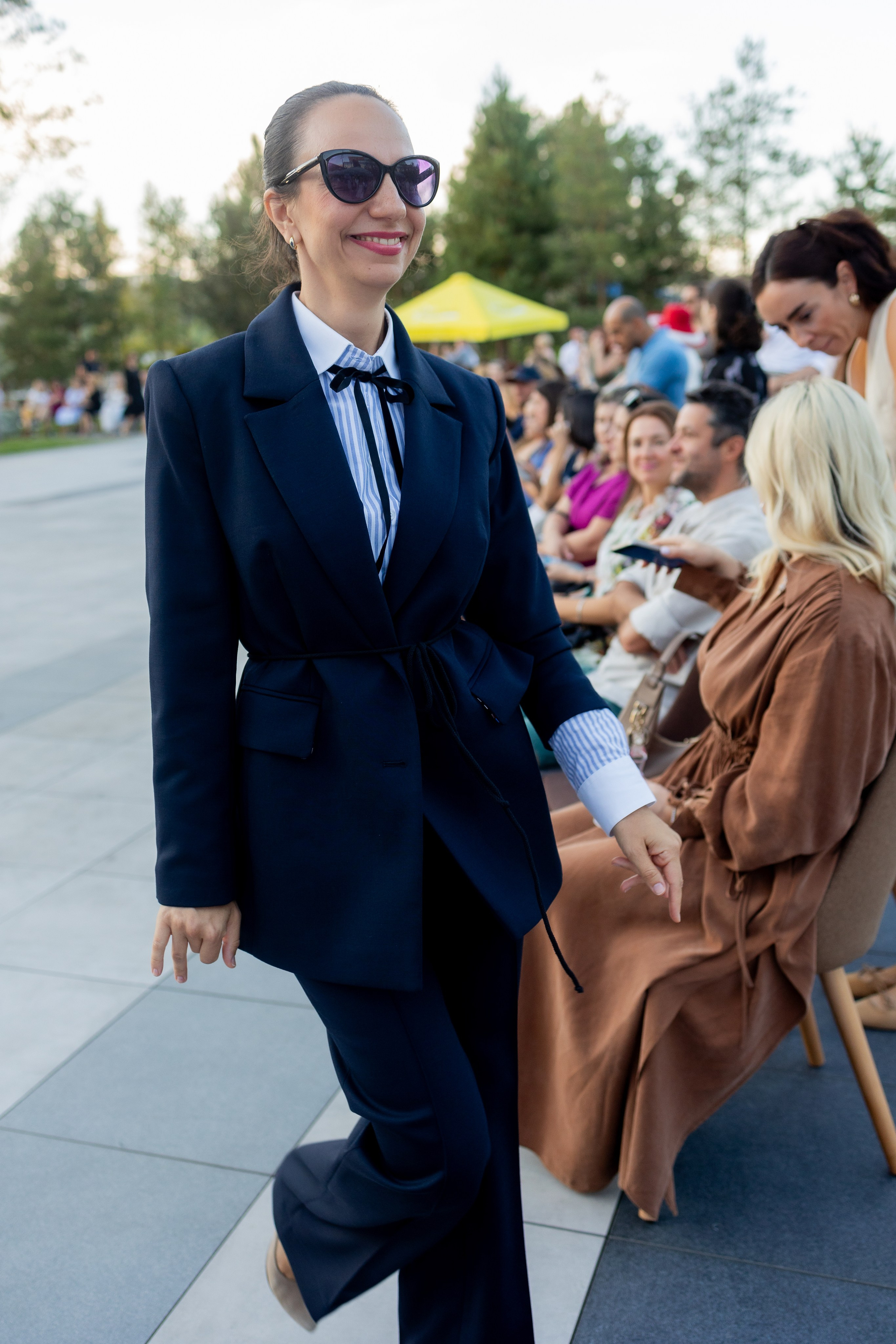 L.Storojuc backstage runway. MATVEEVA STUDIO