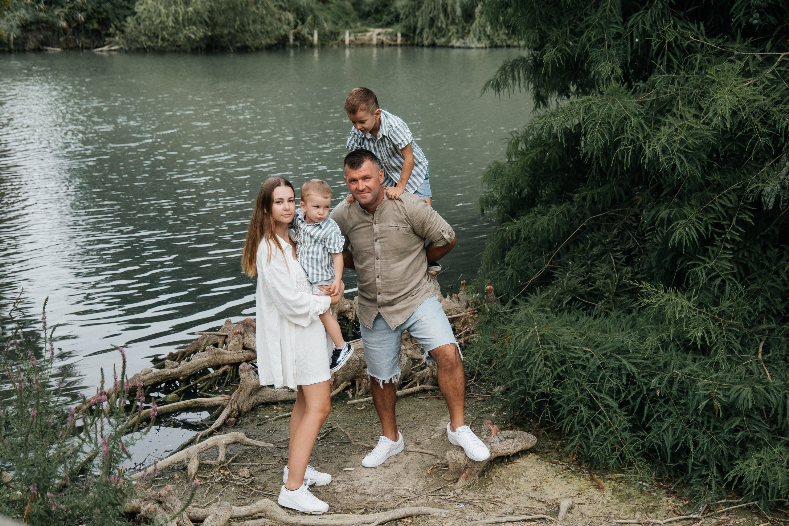 Big family. Fotografa Rimini