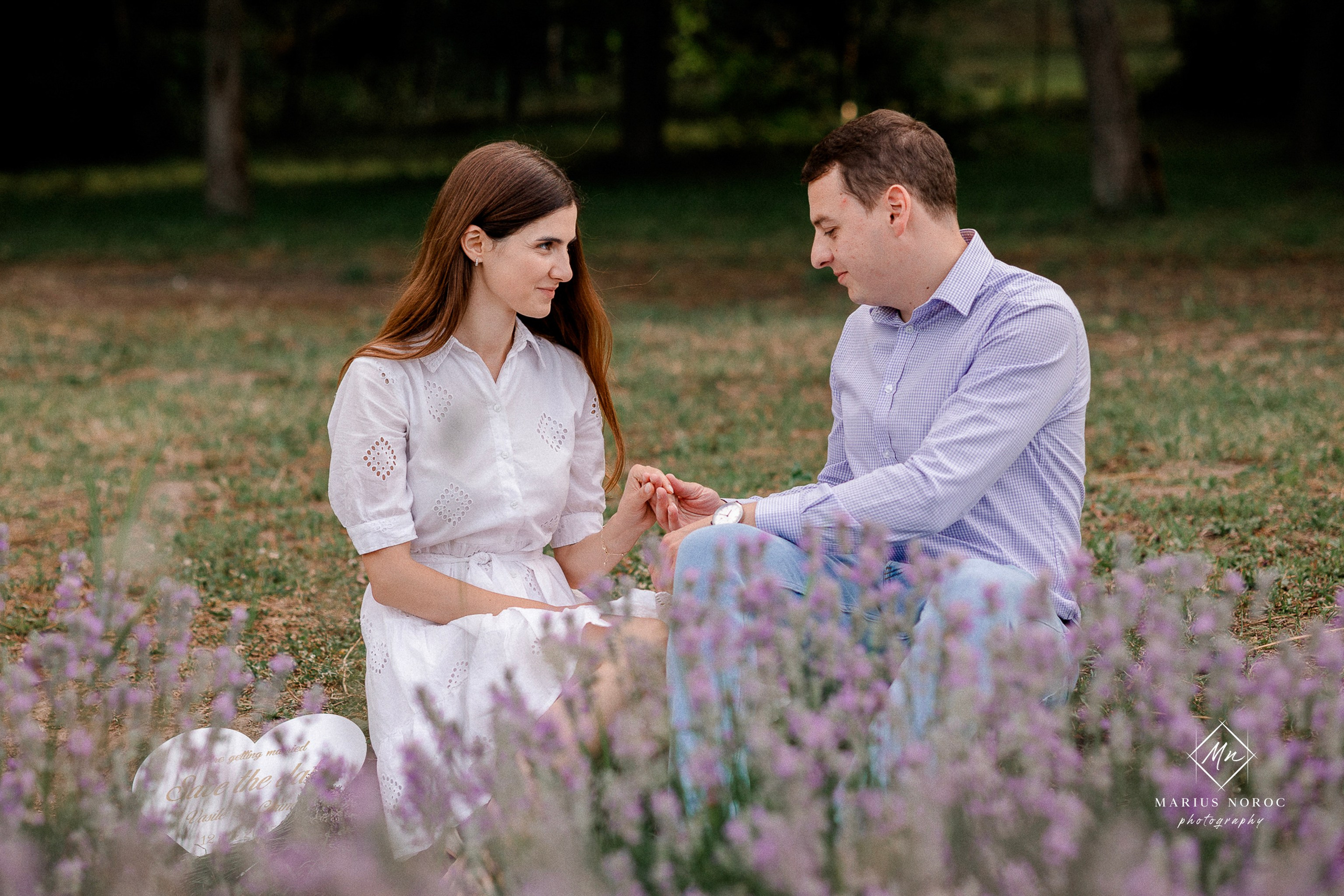 Ședință Foto Save the Date | Corina & Vasi | Ipotesti Lavender Farm