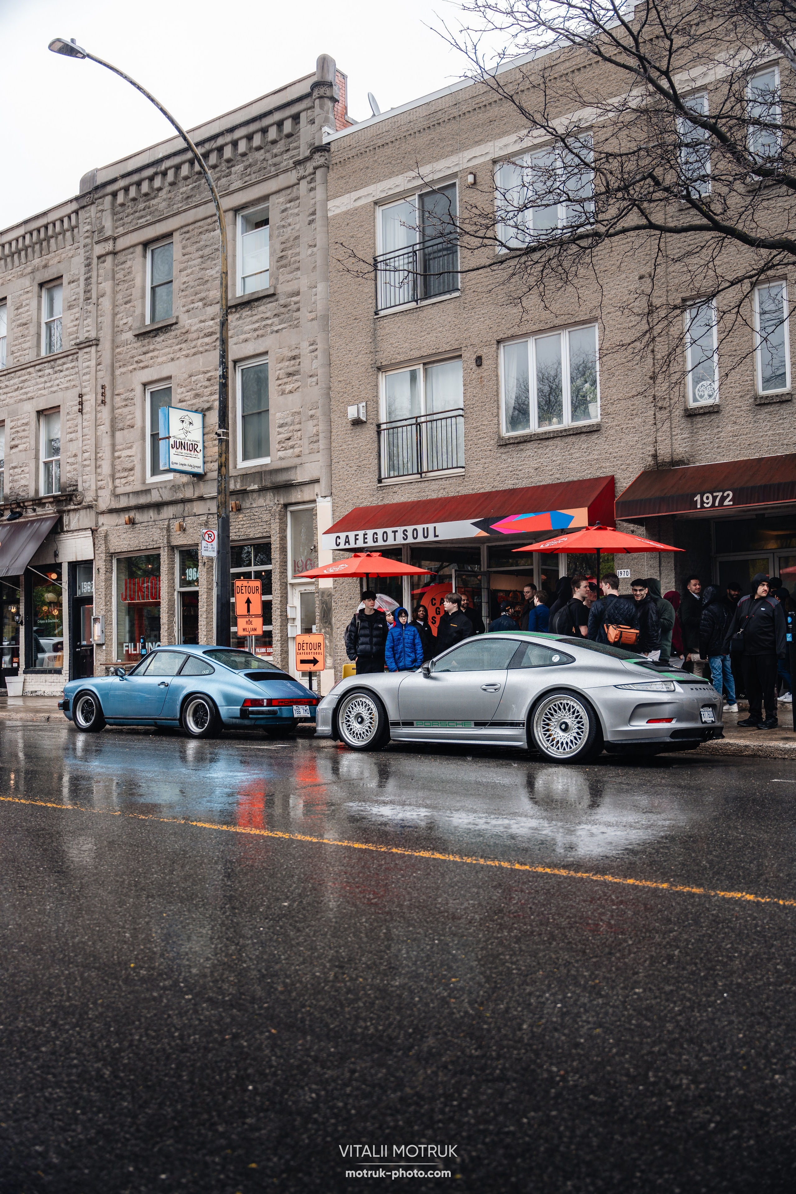 Cars and Coffee CafeGotSoul. Photographe de voitures à Paris — Vitalii Motruk