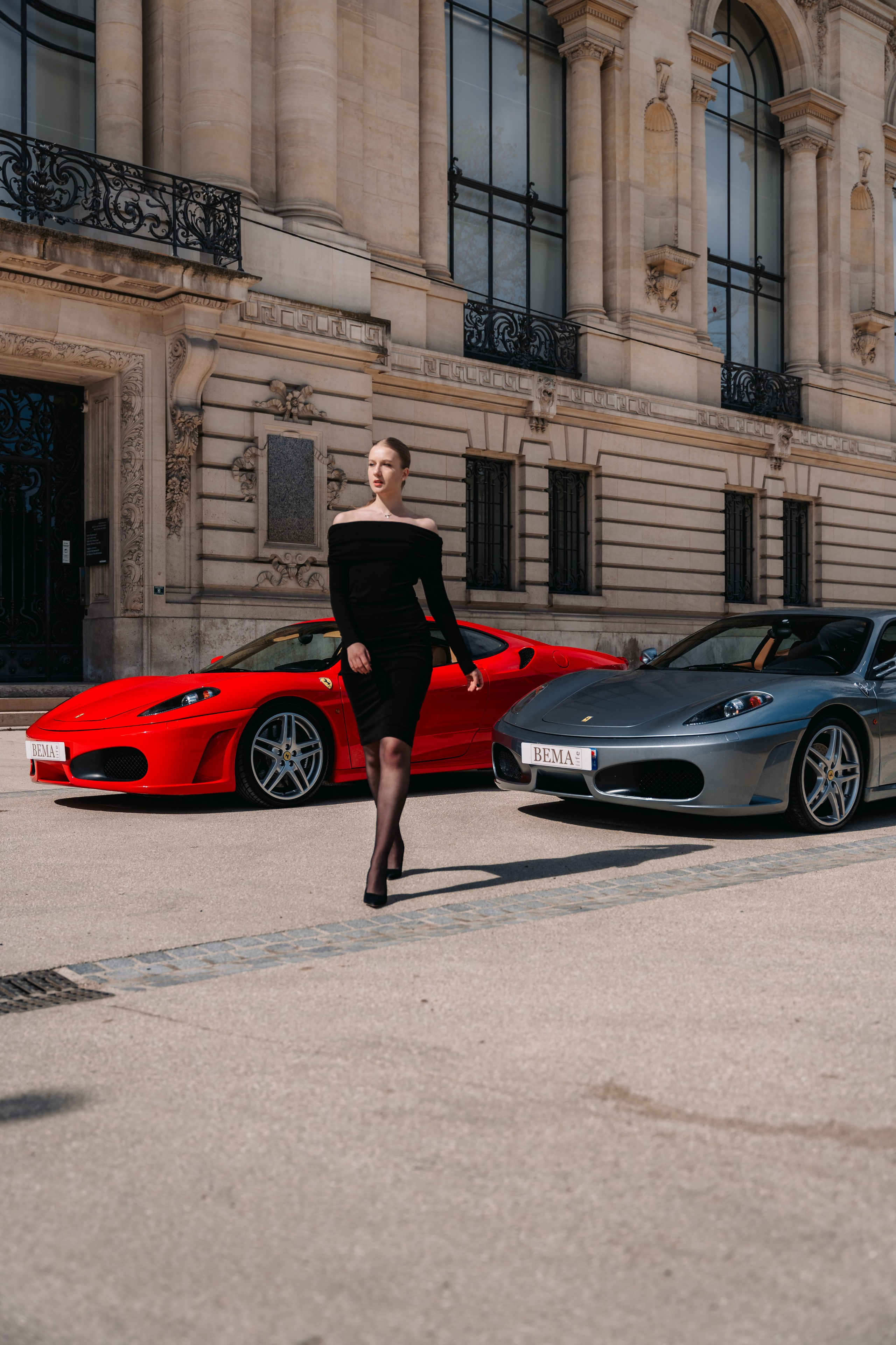 Anna x Ferrari F430. Photographer in Paris — Vitalii Motruk