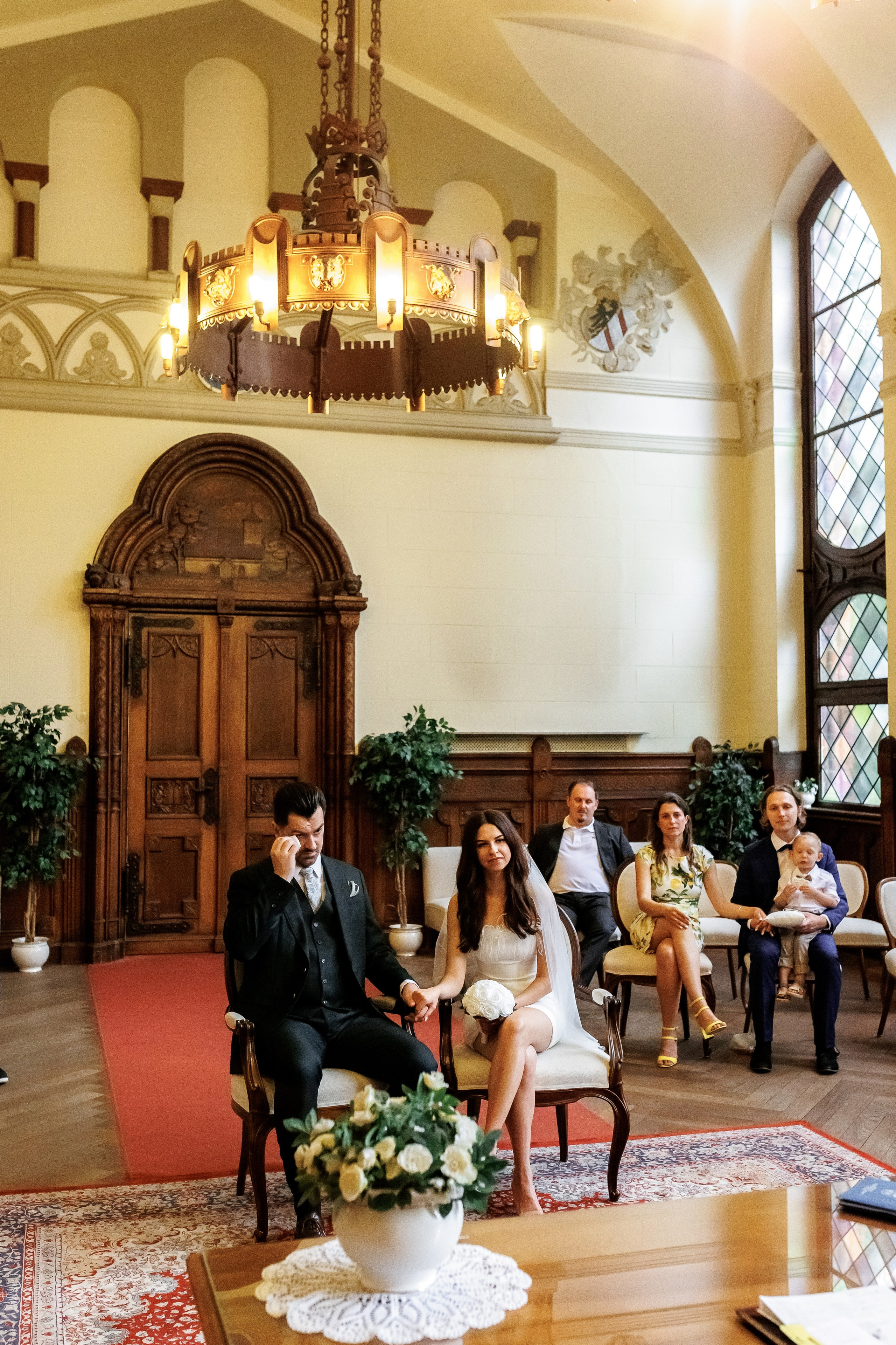 Jana & Max | Standesamtliche Hochzeit im Schmargendorf. Hochzeitsfotografie in Berlin Nataliia Schütze