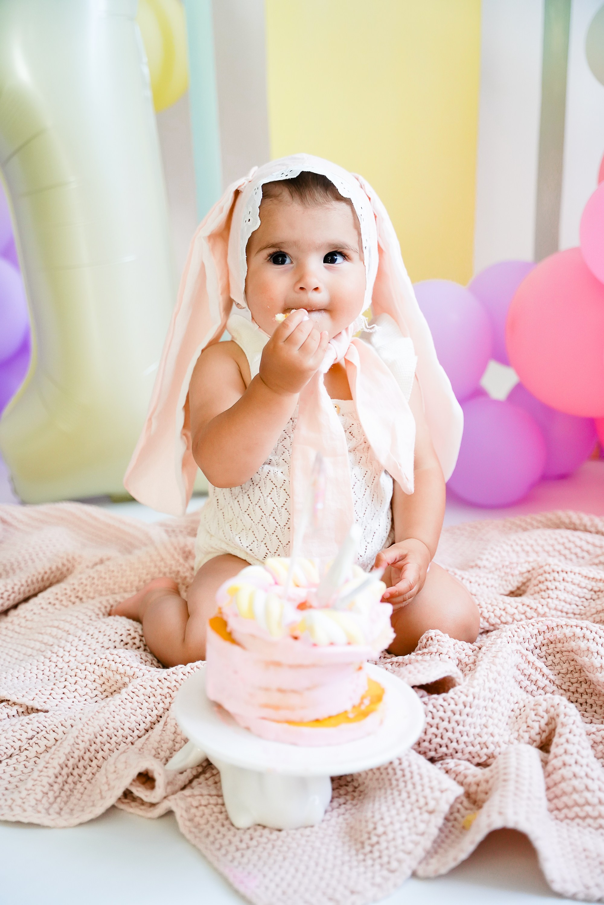 Smash cake. Svitlana Miahka fotografa a Genova