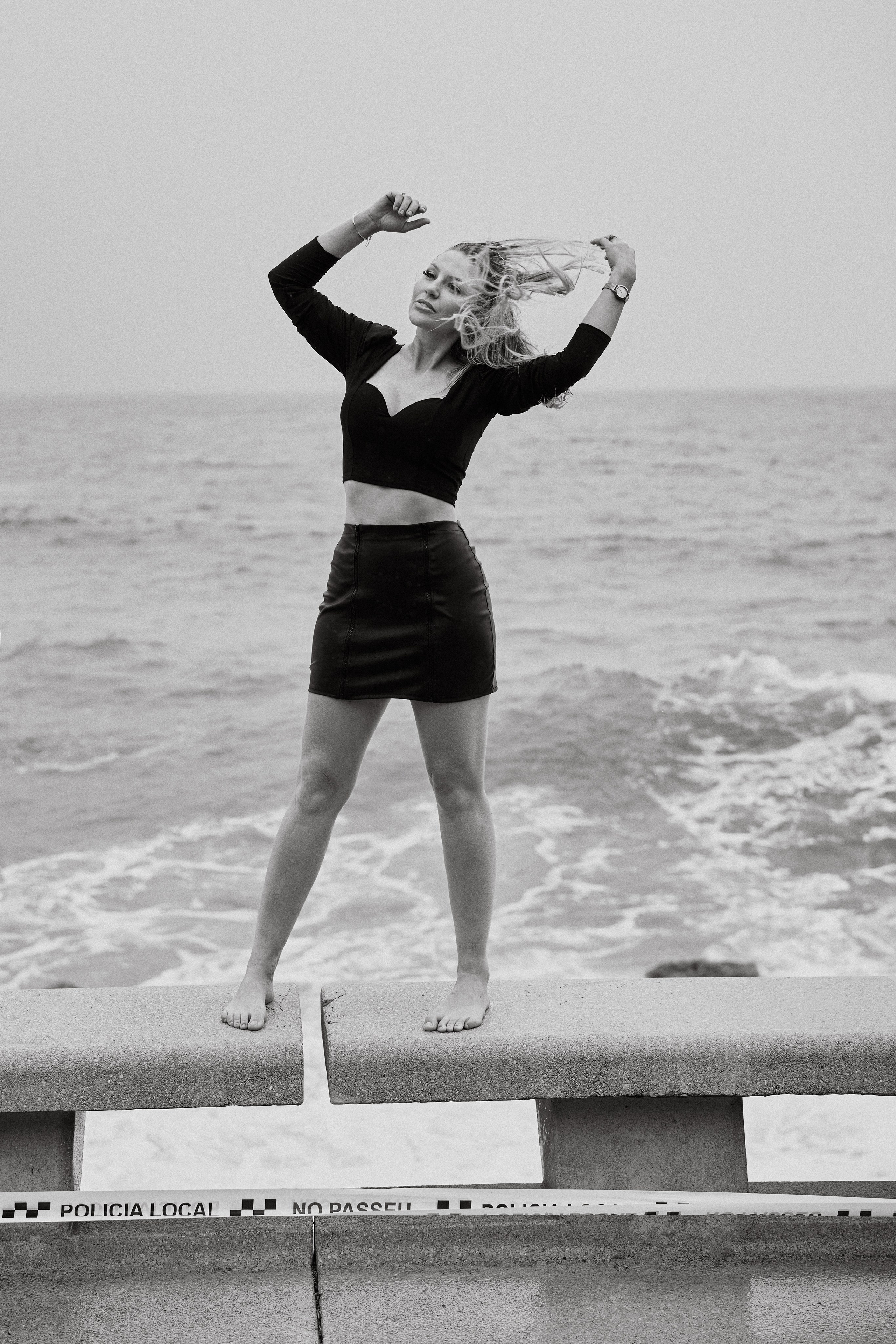 Дани. Съемка в шторм. Фотограф в Барселоне Жанна Захарченко