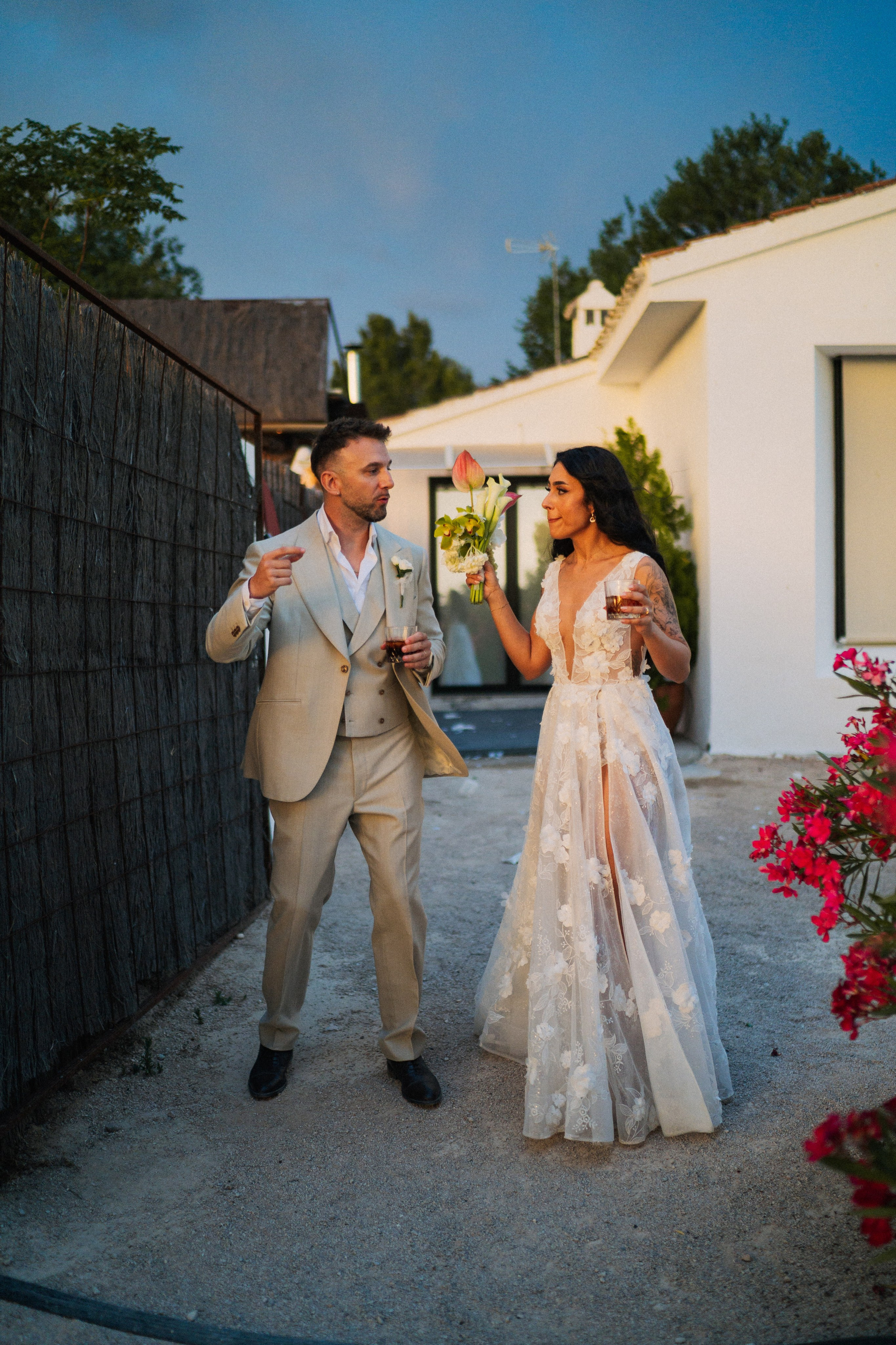 Nerea y Samuel. Christian García