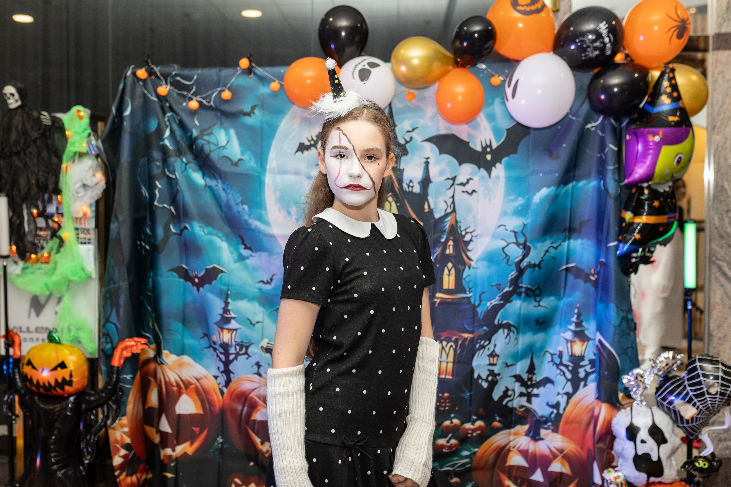 Leo dance studio Helloween 2025. Семейный и детский фотограф в Варшаве Мила Бобровская