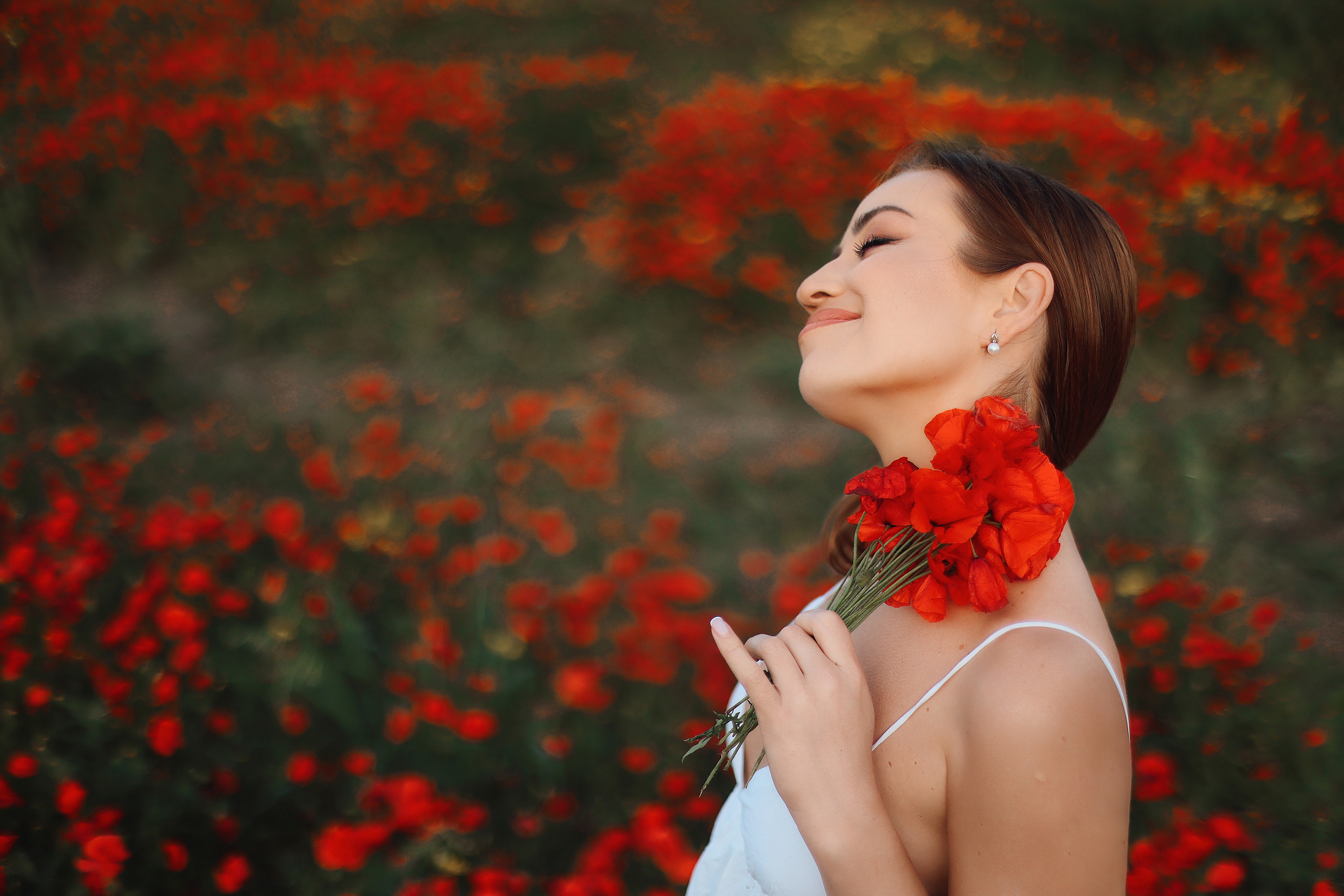 Фотосессия в маках. Апрель, 2023,. Kipriotka. Ваш фотограф на Кипре (Айя-Напа, Протарас)