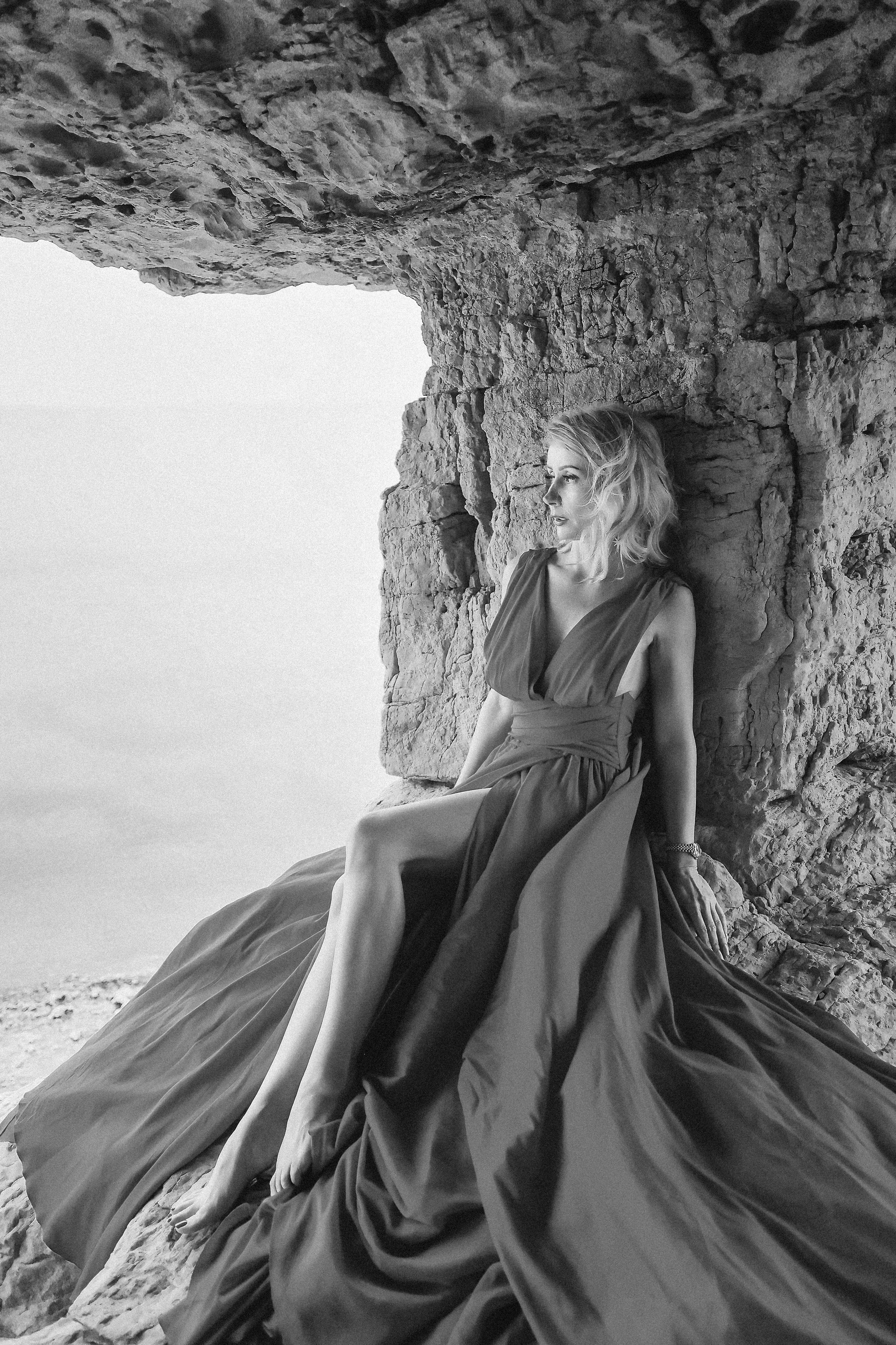 Съемка в шлейфовом платье в Айя-Напе. Март, 2023. Kipriotka. Ваш фотограф на Кипре (Айя-Напа, Протарас)