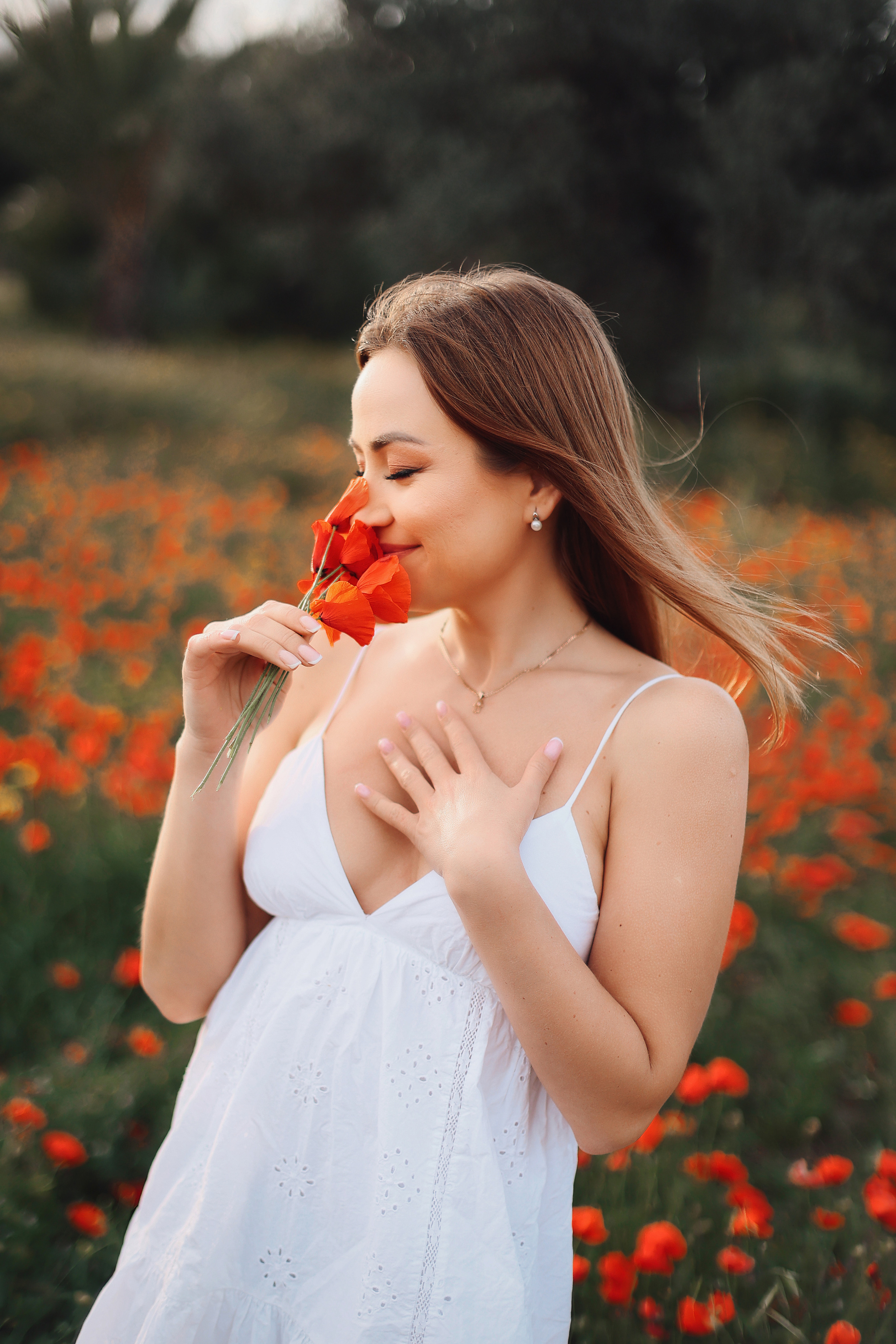 Фотосессия в маках. Апрель, 2023,. Kipriotka. Ваш фотограф на Кипре (Айя-Напа, Протарас)