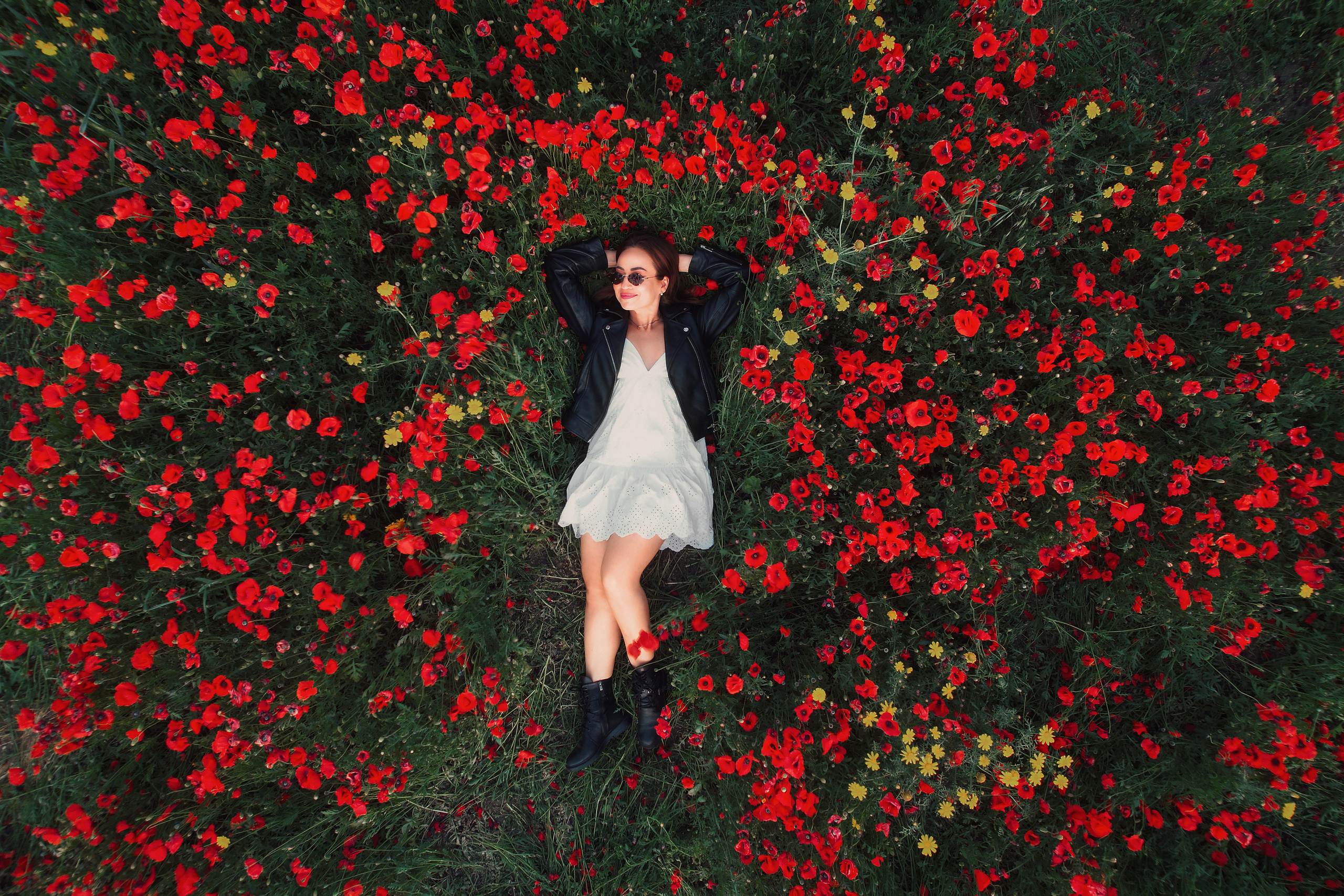 Фотосессия в маках. Апрель, 2023,. Kipriotka. Ваш фотограф на Кипре (Айя-Напа, Протарас)