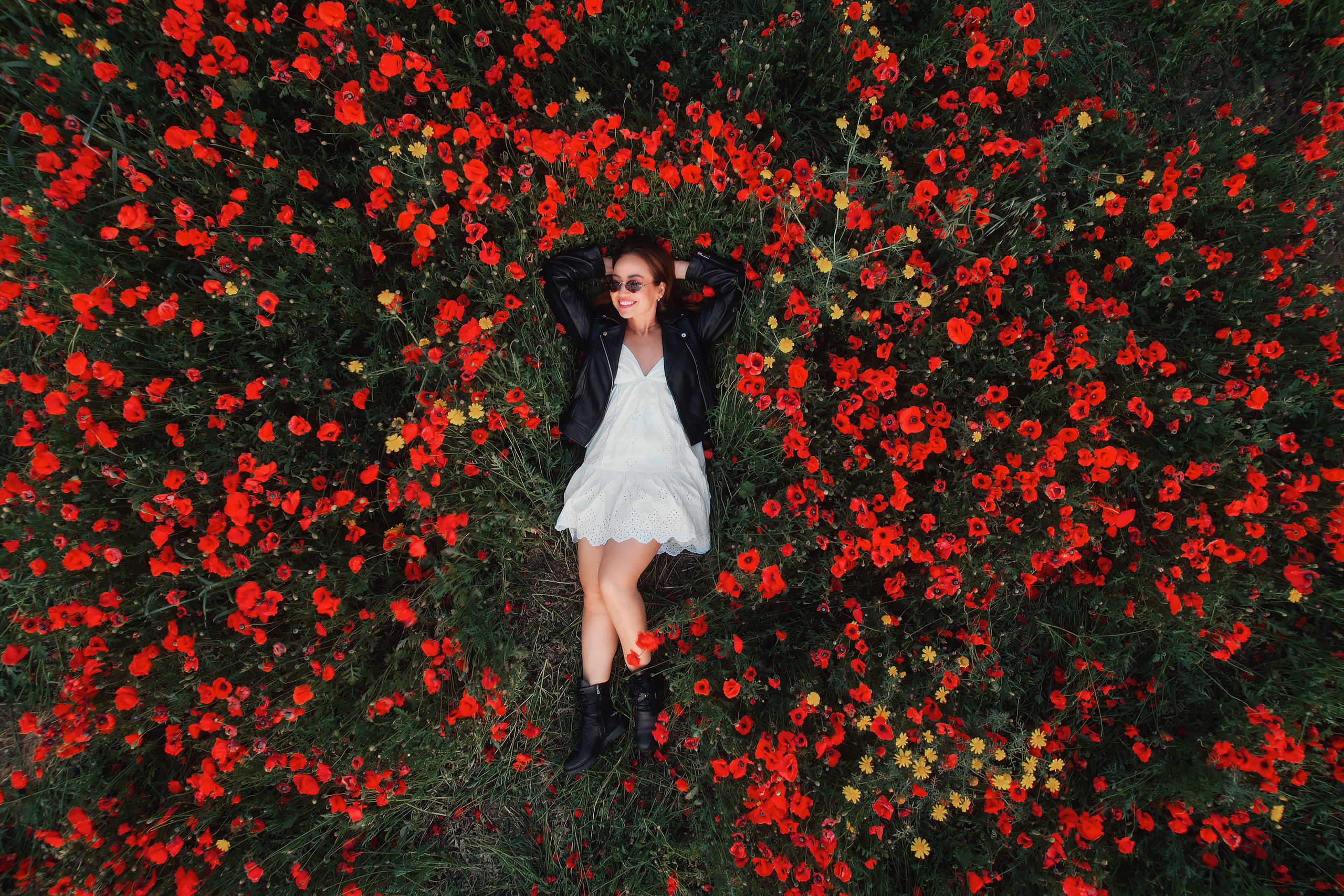 Фотосессия в маках. Апрель, 2023,. Kipriotka. Ваш фотограф на Кипре (Айя-Напа, Протарас)