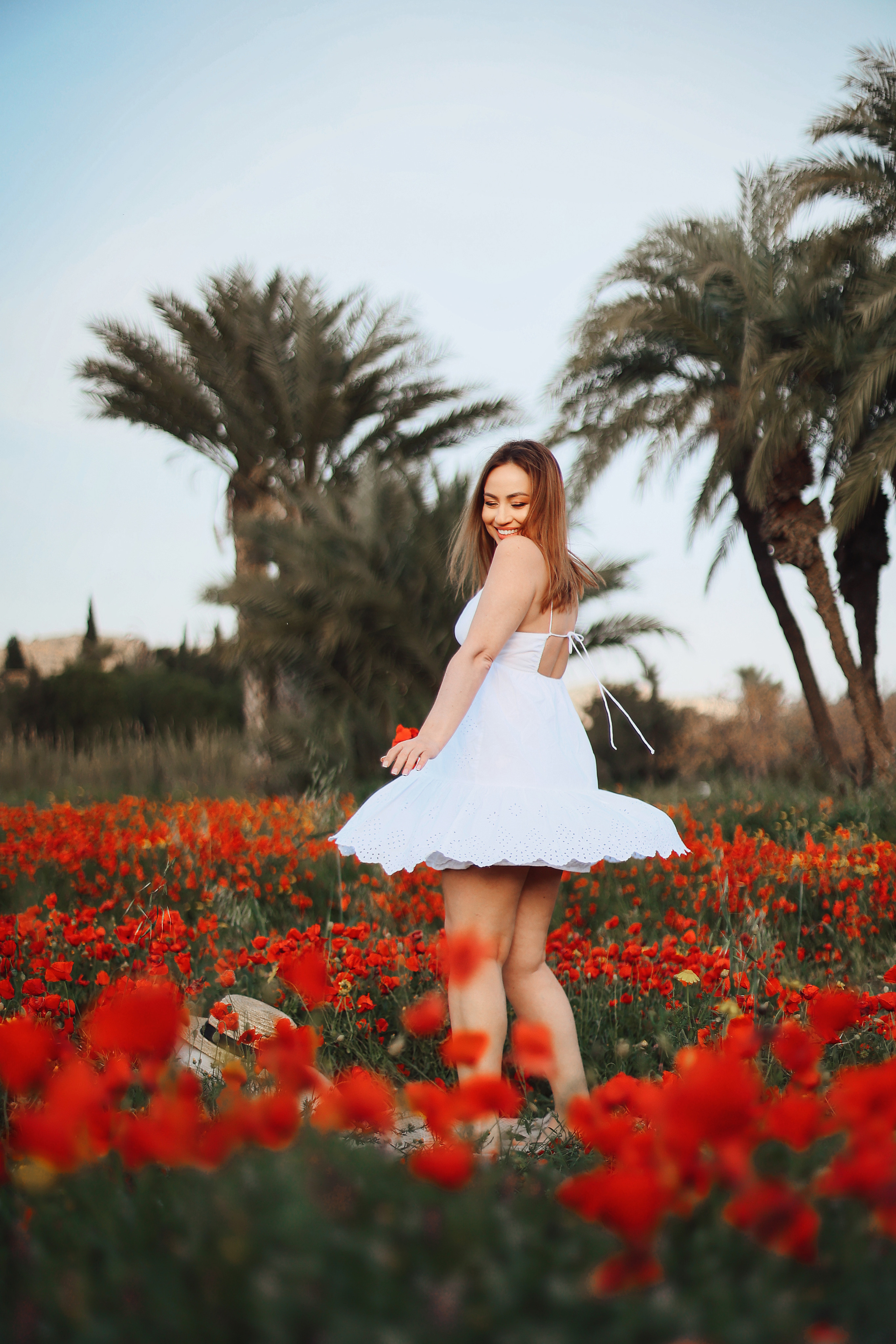 Фотосессия в маках. Апрель, 2023,. Kipriotka. Ваш фотограф на Кипре (Айя-Напа, Протарас)
