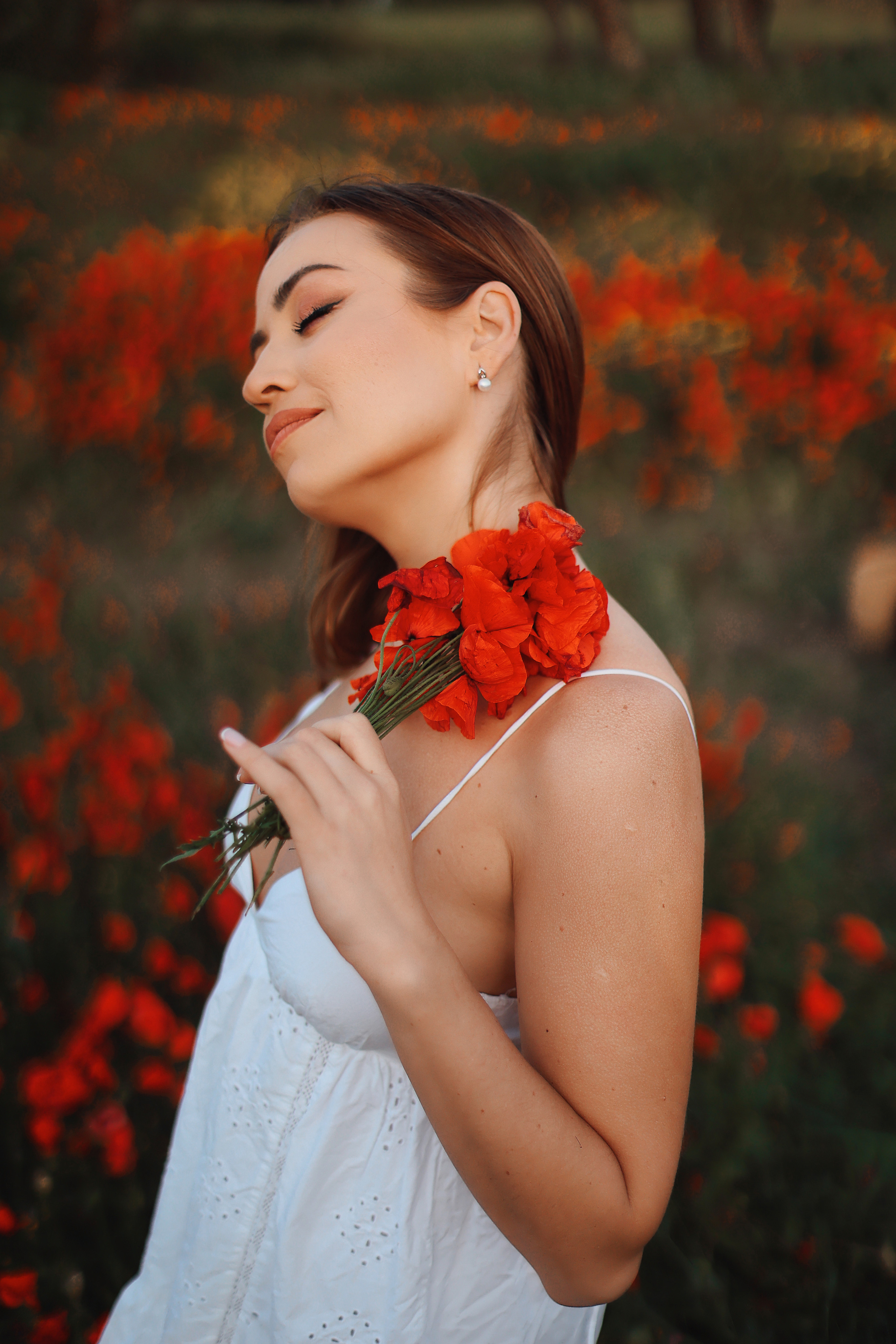 Фотосессия в маках. Апрель, 2023,. Kipriotka. Ваш фотограф на Кипре (Айя-Напа, Протарас)