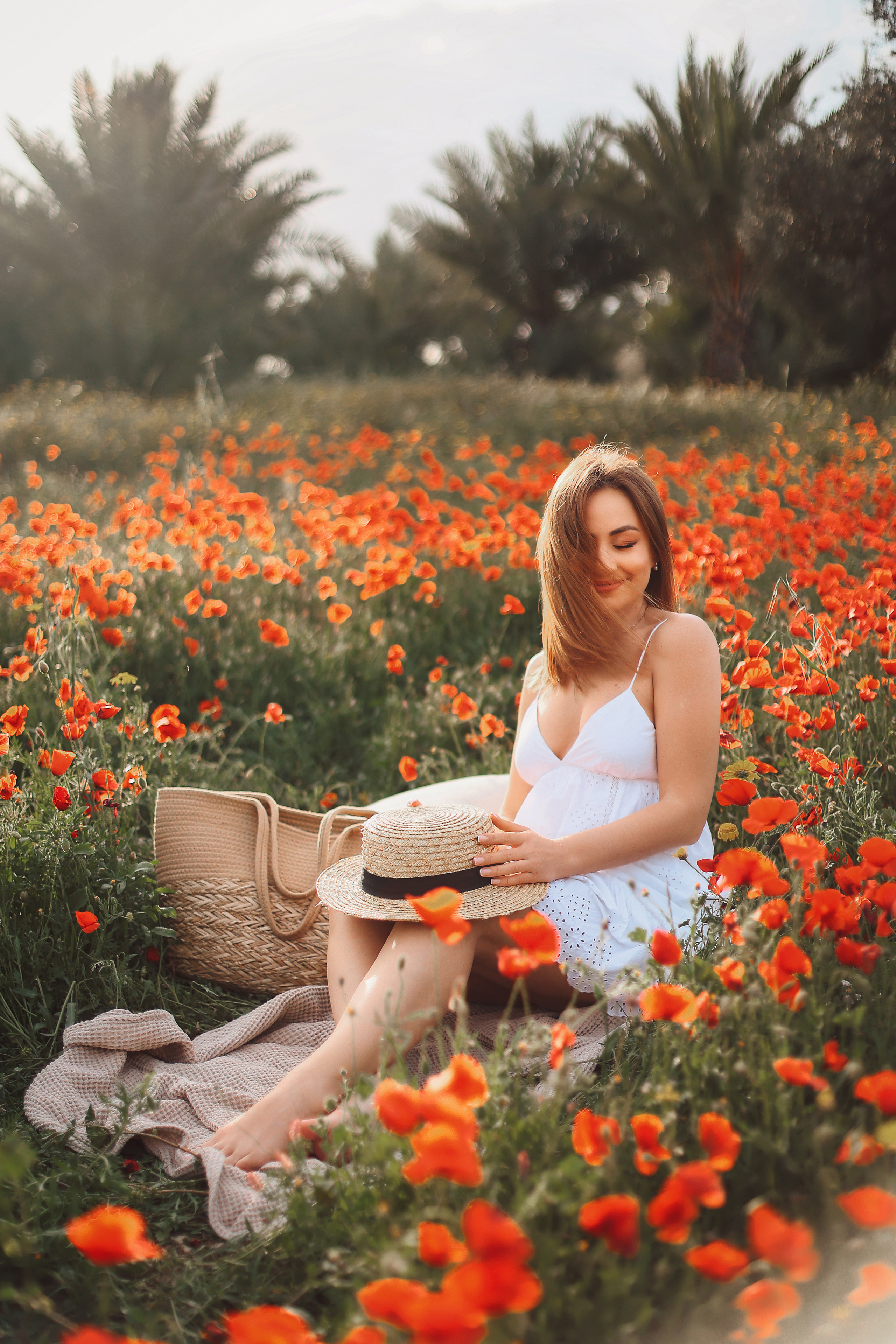Фотосессия в маках. Апрель, 2023,. Kipriotka. Ваш фотограф на Кипре (Айя-Напа, Протарас)