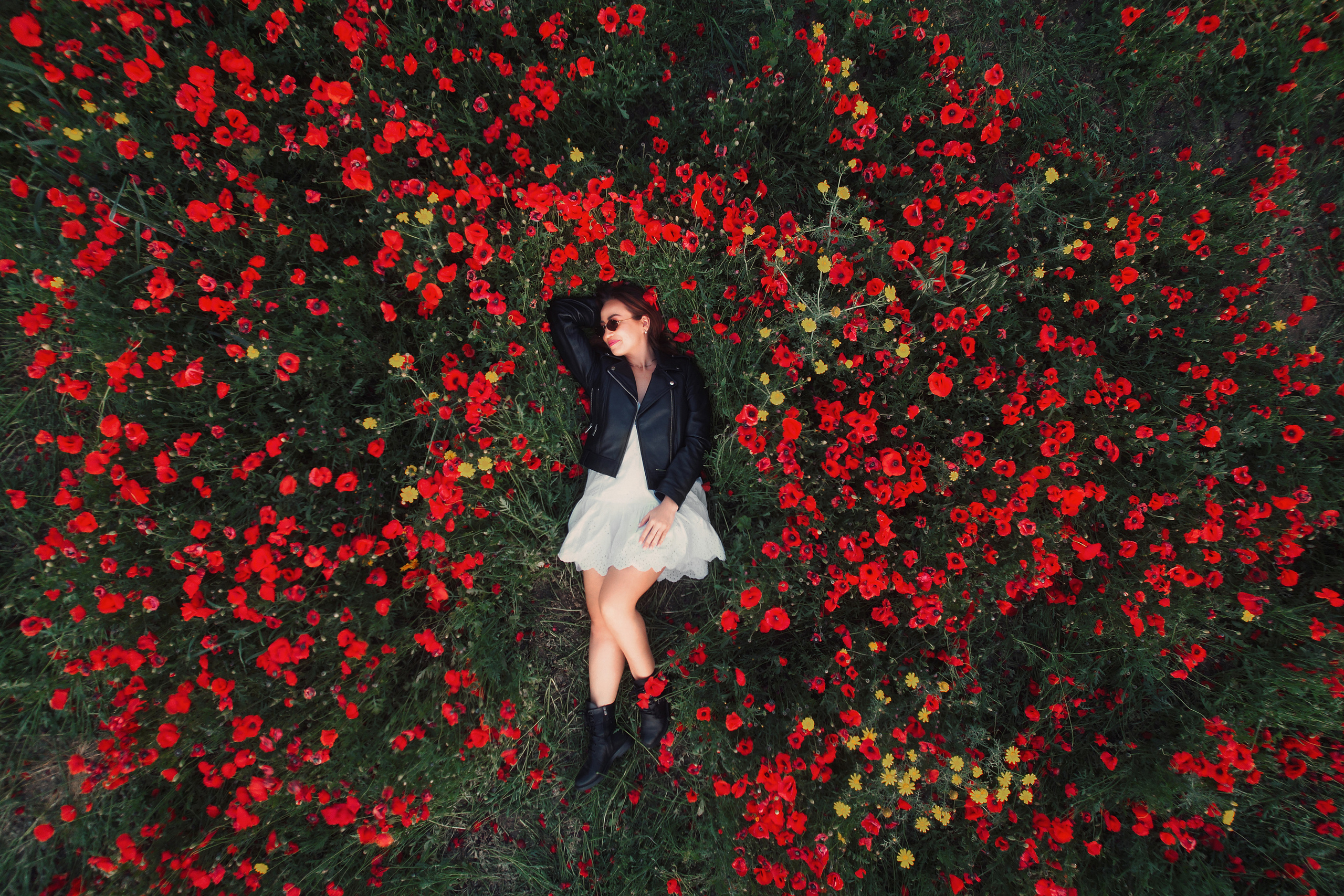 Фотосессия в маках. Апрель, 2023,. Kipriotka. Ваш фотограф на Кипре (Айя-Напа, Протарас)