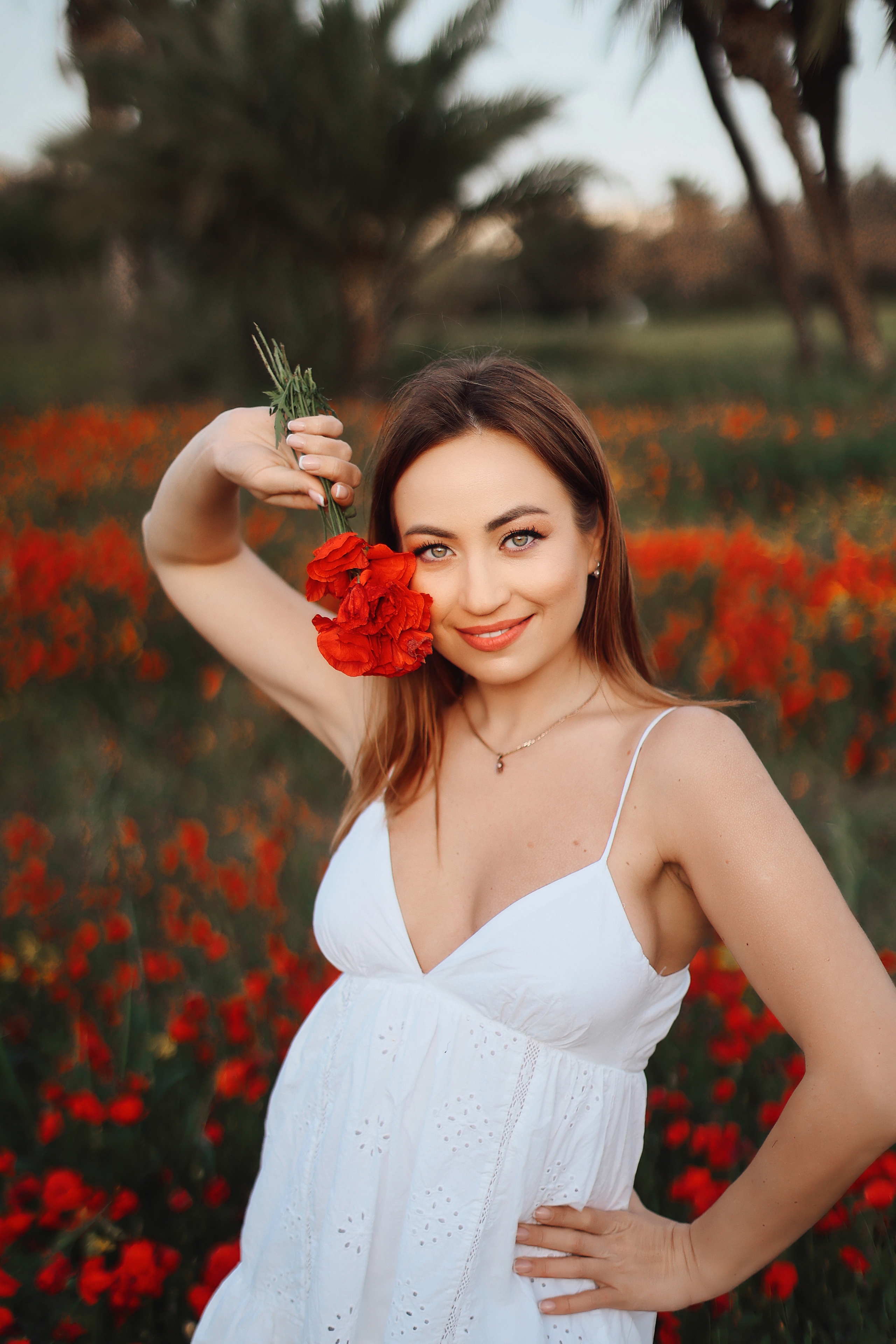 Фотосессия в маках. Апрель, 2023,. Kipriotka. Ваш фотограф на Кипре (Айя-Напа, Протарас)
