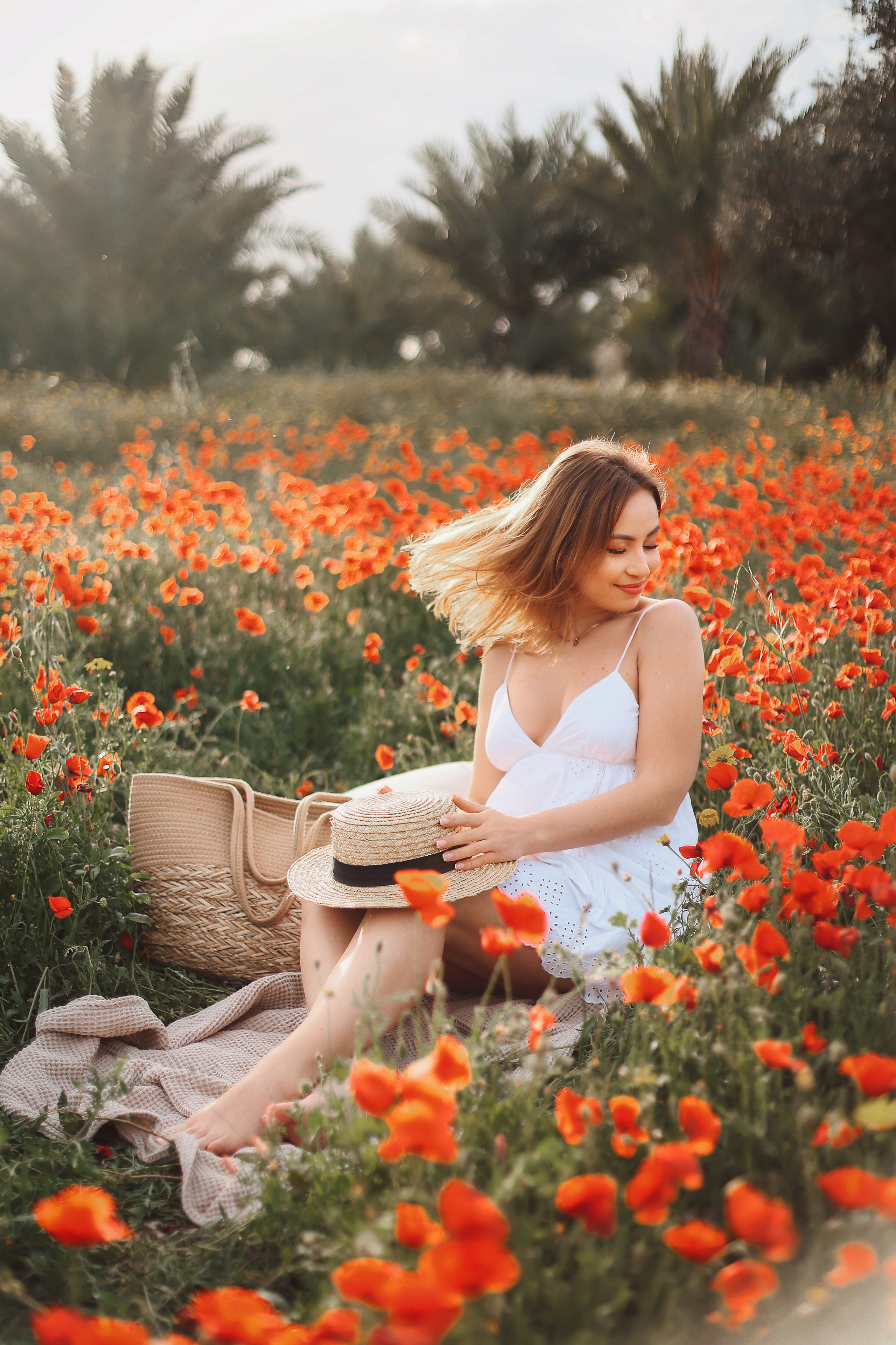 Фотосессия в маках. Апрель, 2023,. Kipriotka. Ваш фотограф на Кипре (Айя-Напа, Протарас)