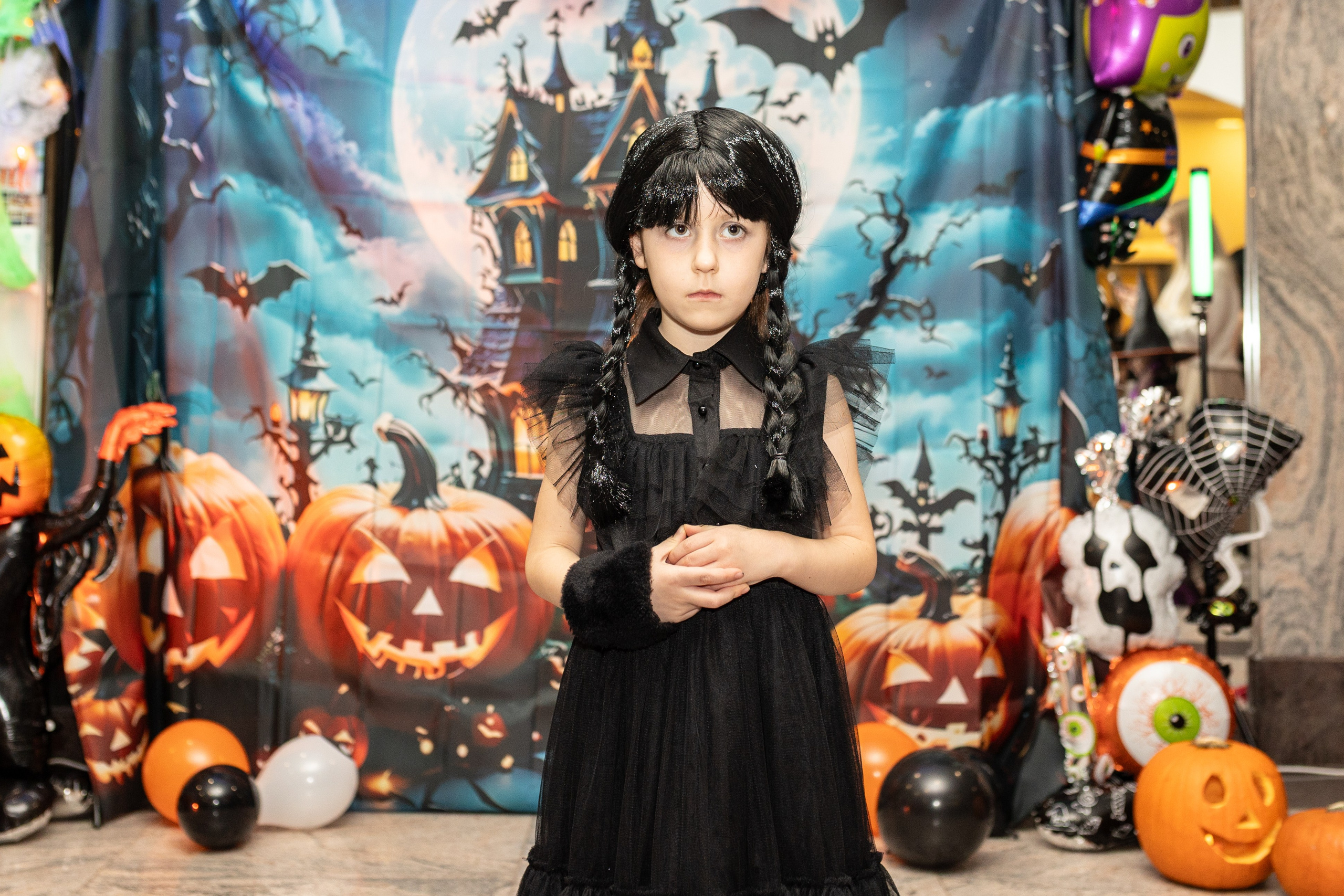 Leo dance studio Helloween 2025. Семейный и детский фотограф в Варшаве Мила Бобровская