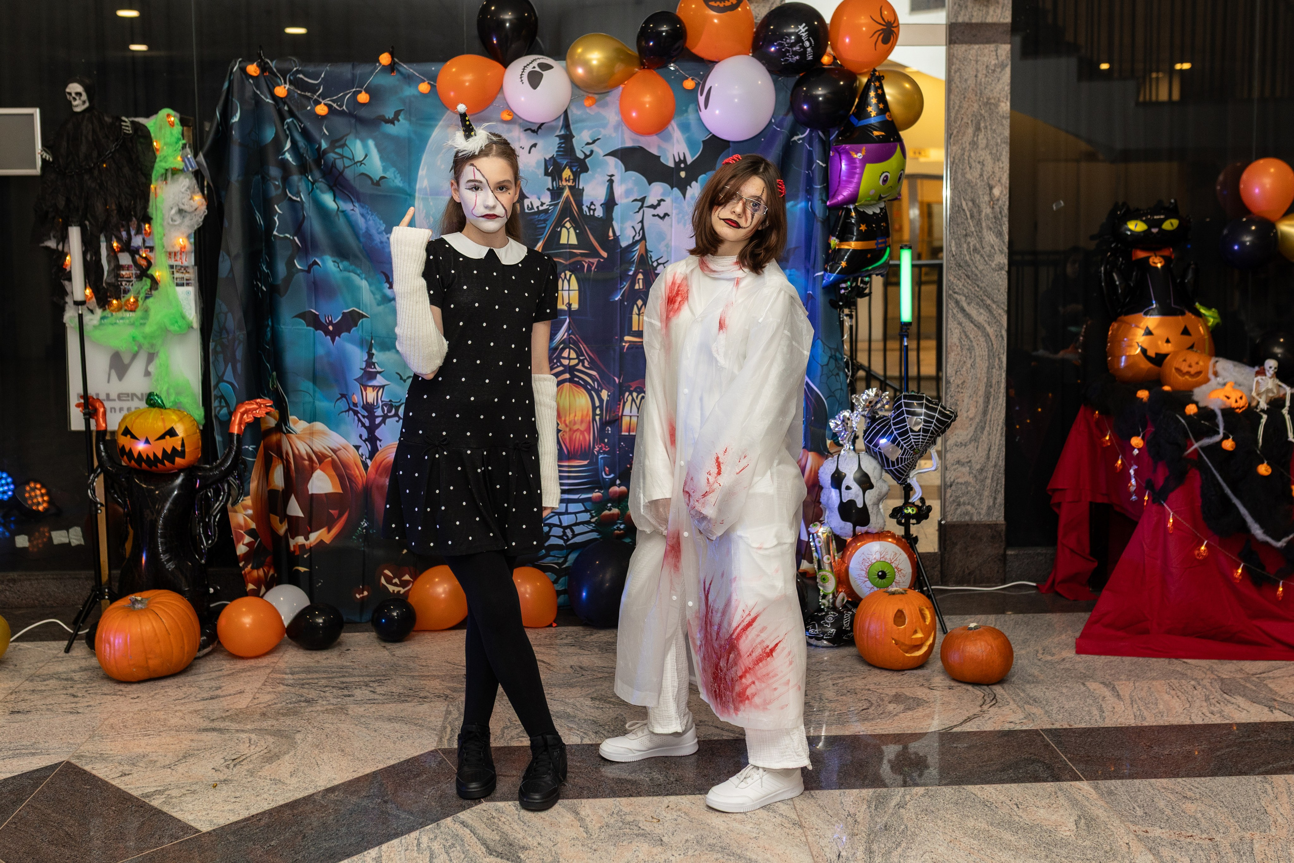 Leo dance studio Helloween 2025. Семейный и детский фотограф в Варшаве Мила Бобровская