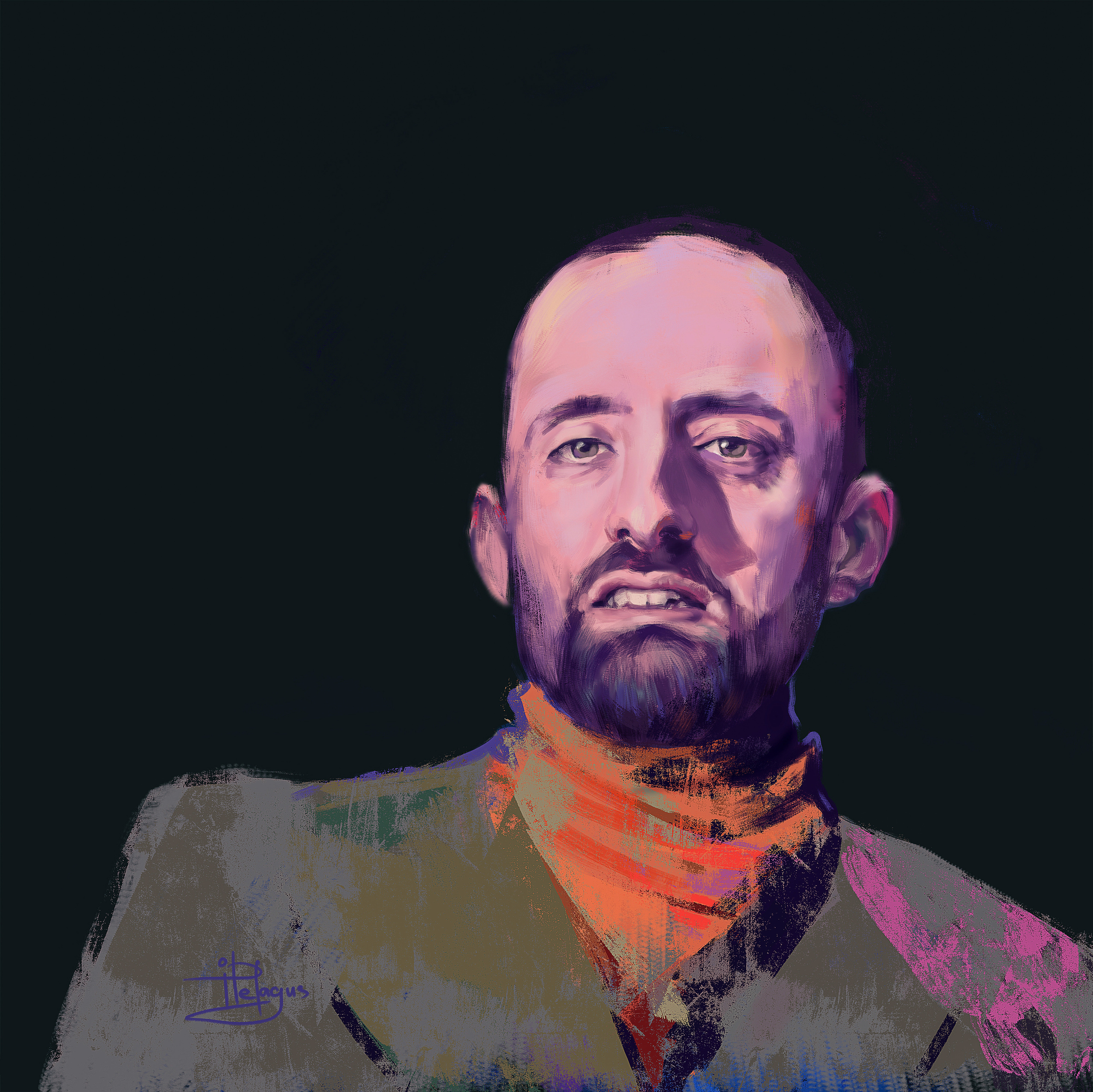 Cyrano de Bergerac by Jamie Lloyd  My Fan Animation Timelapse of a James McAvoy Theater Production