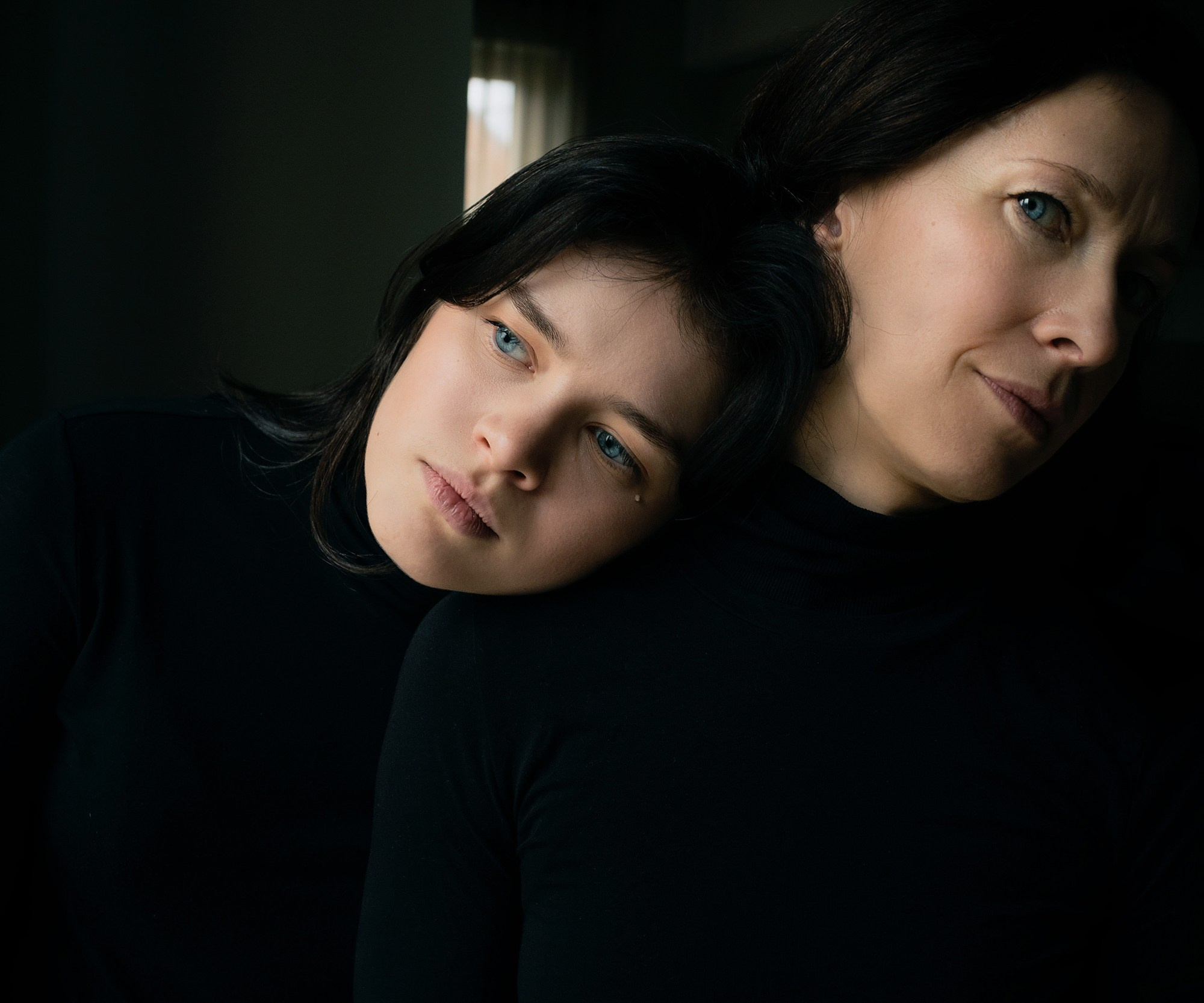 Irina and Anastasia. Photographer Iuliia Gladkikh, Italy, Abruzzo