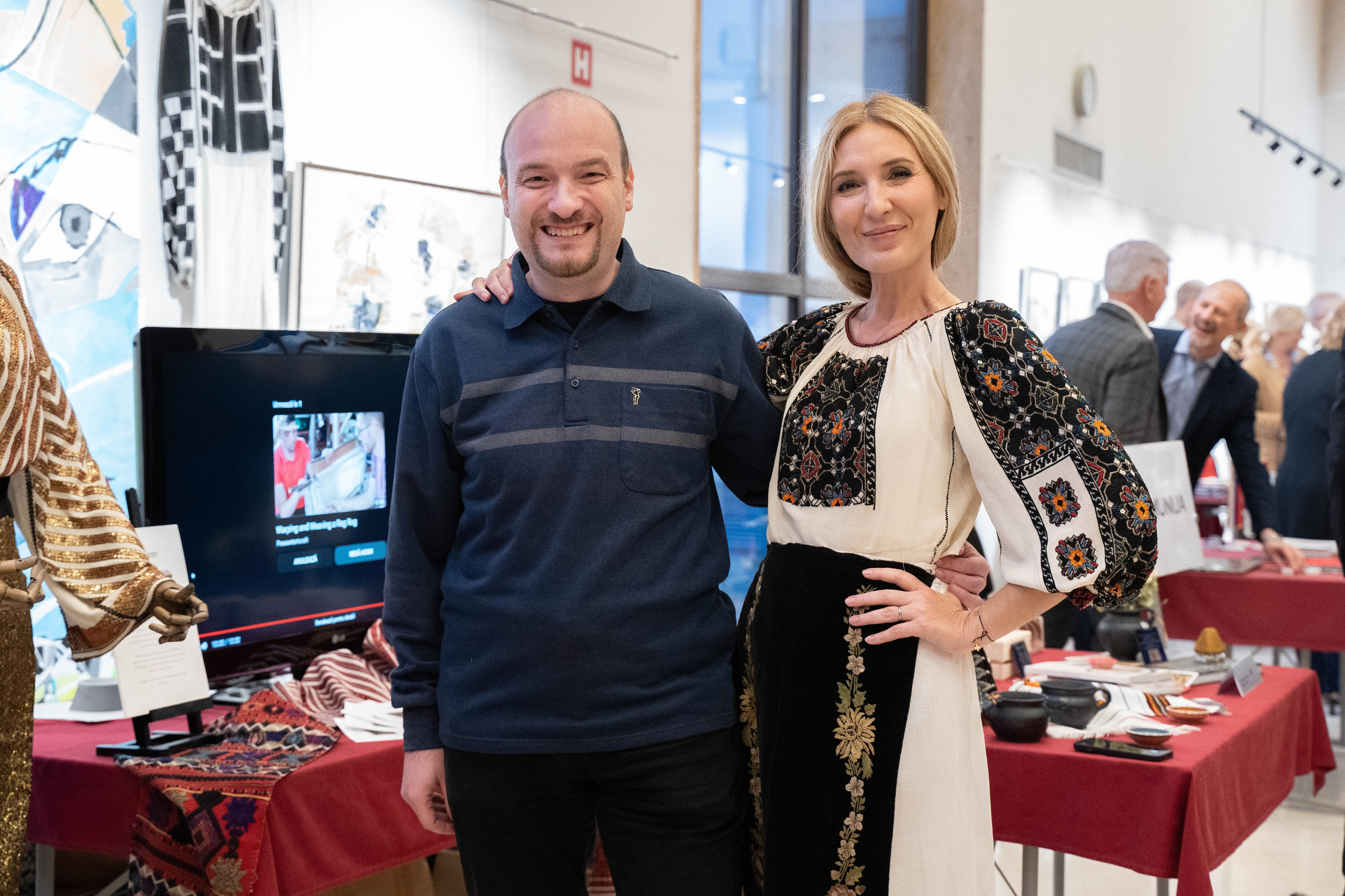 Razstava o vojaški bolnišnici Feldspital 808. Photographer Mariia Bortiakova